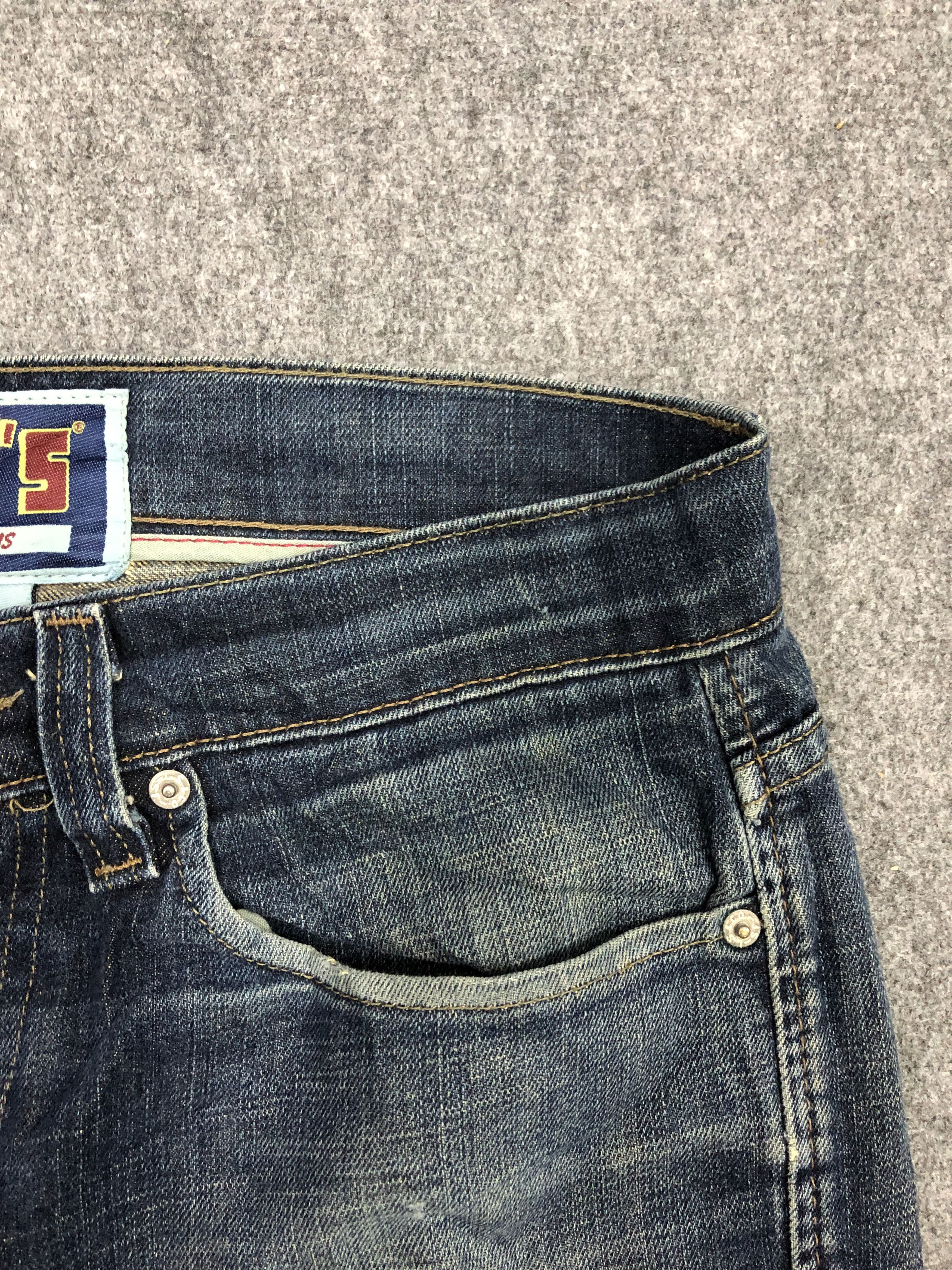 Levi's × Vintage Vintage Levis 511 Skinny Jeans DP1201 Size US 34 / EU 50 - 8 Thumbnail