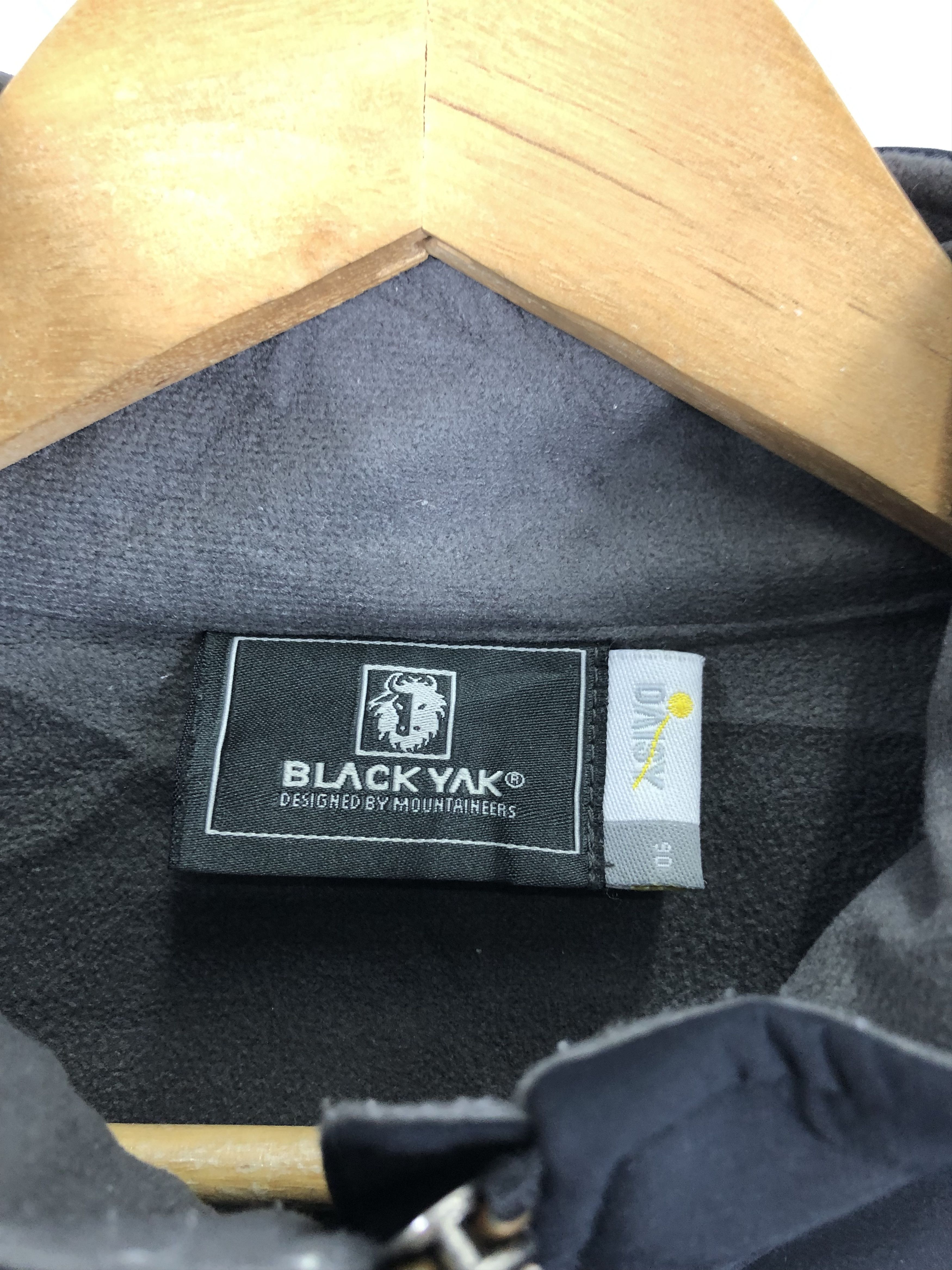Vintage Vintage Black Yak Fleece Jacket J0646 Size US M / EU 48-50 / 2 - 6 Thumbnail