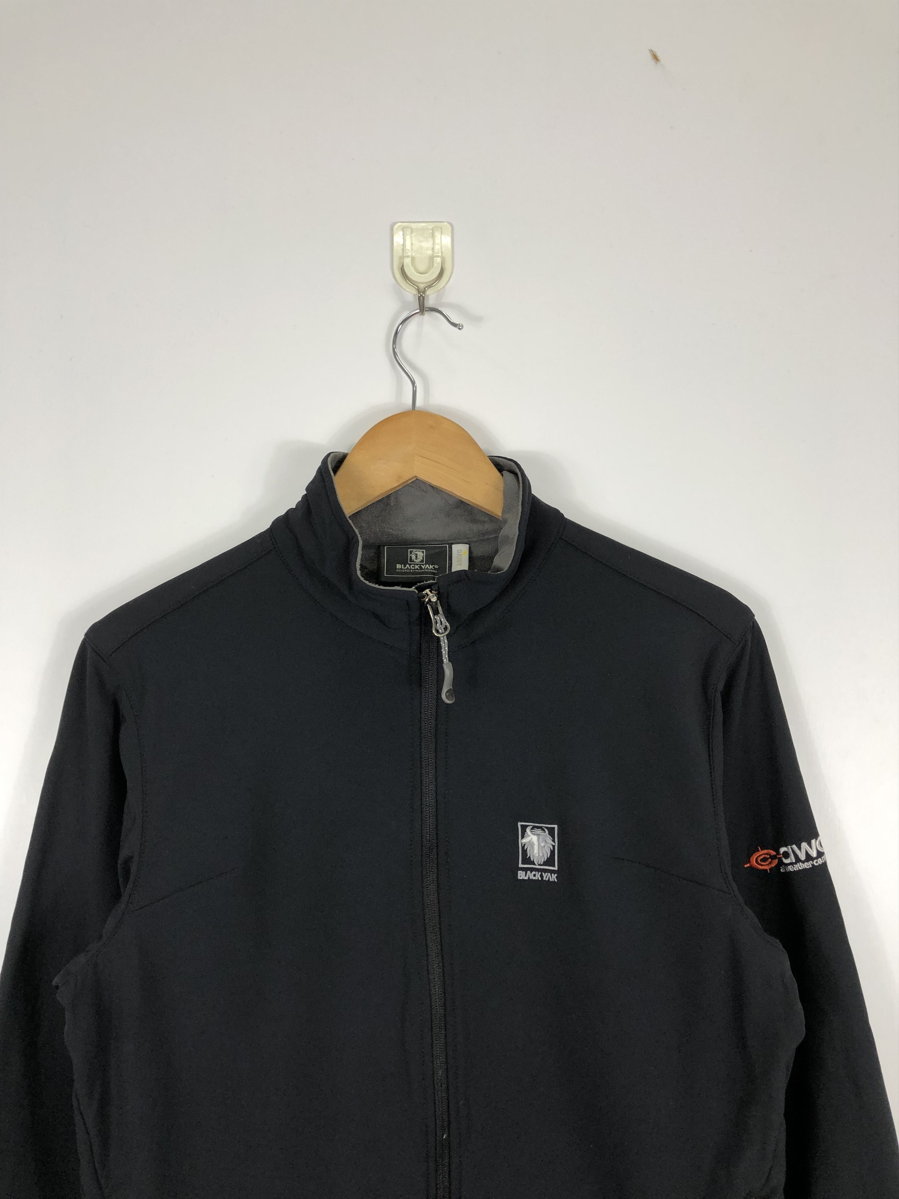 Vintage Vintage Black Yak Fleece Jacket J0646 Size US M / EU 48-50 / 2 - 2 Thumbnail