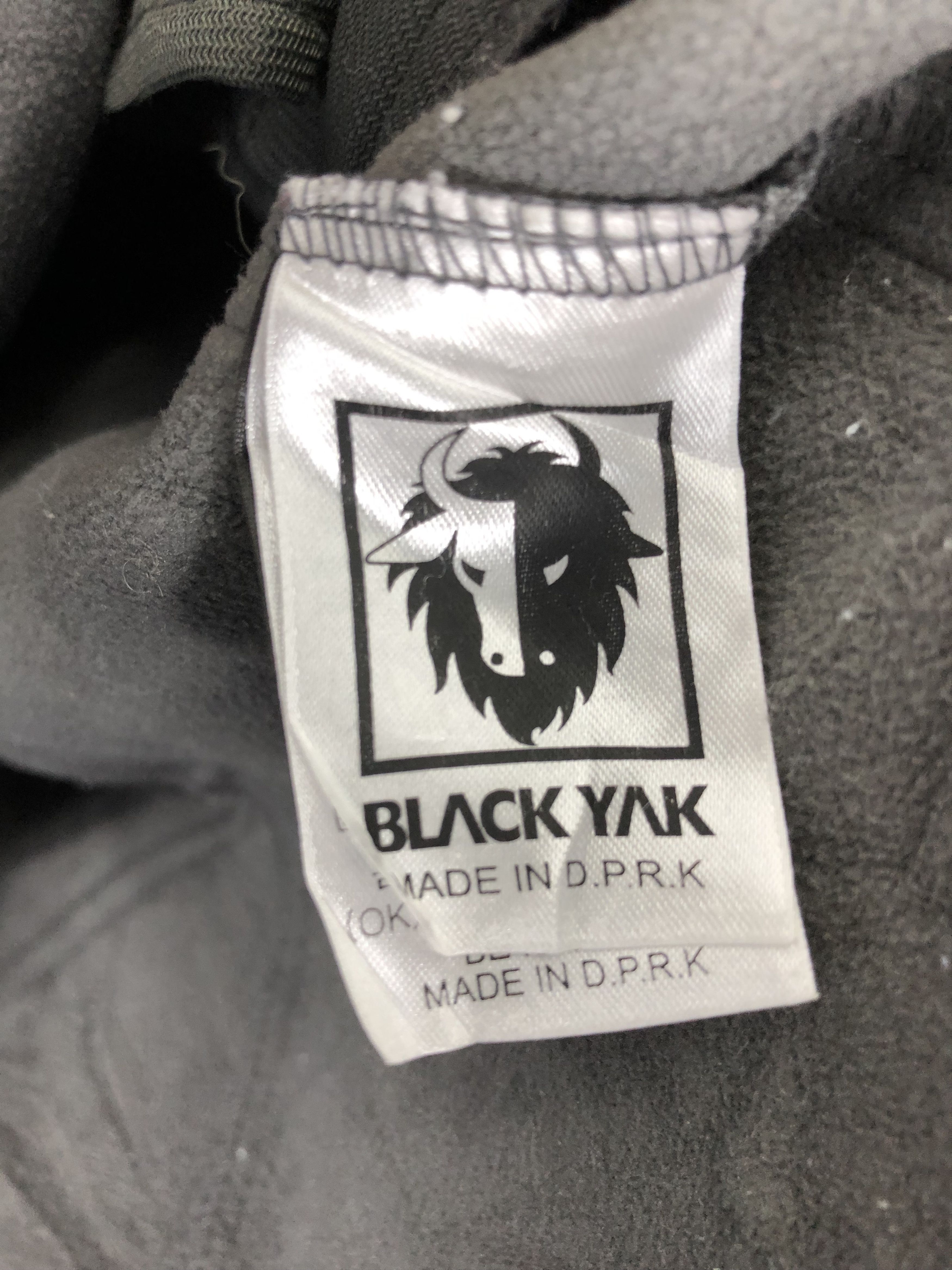 Vintage Vintage Black Yak Fleece Jacket J0646 Size US M / EU 48-50 / 2 - 9 Thumbnail