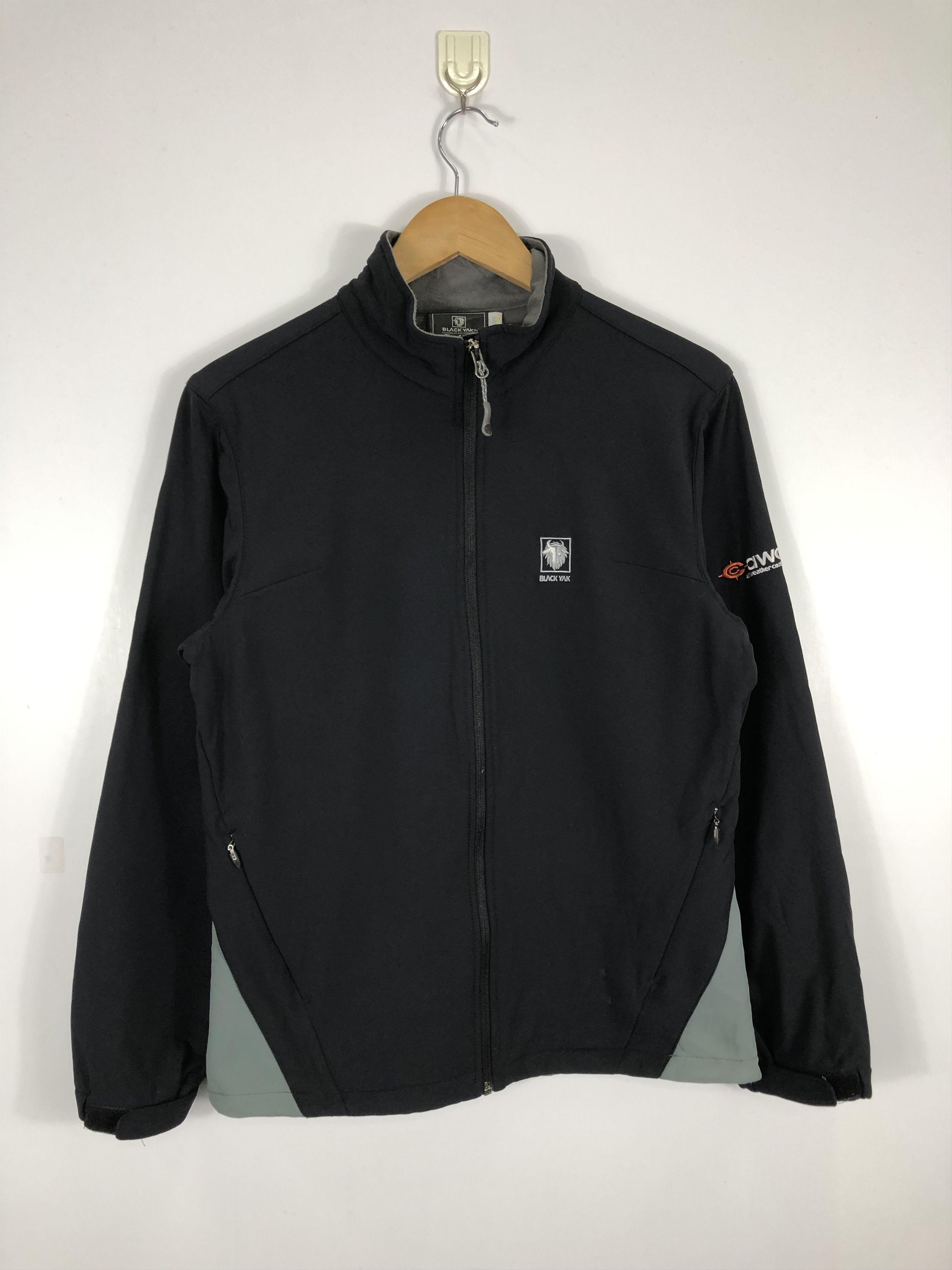 Vintage Vintage Black Yak Fleece Jacket J0646 Size US M / EU 48-50 / 2 - 1 Thumbnail