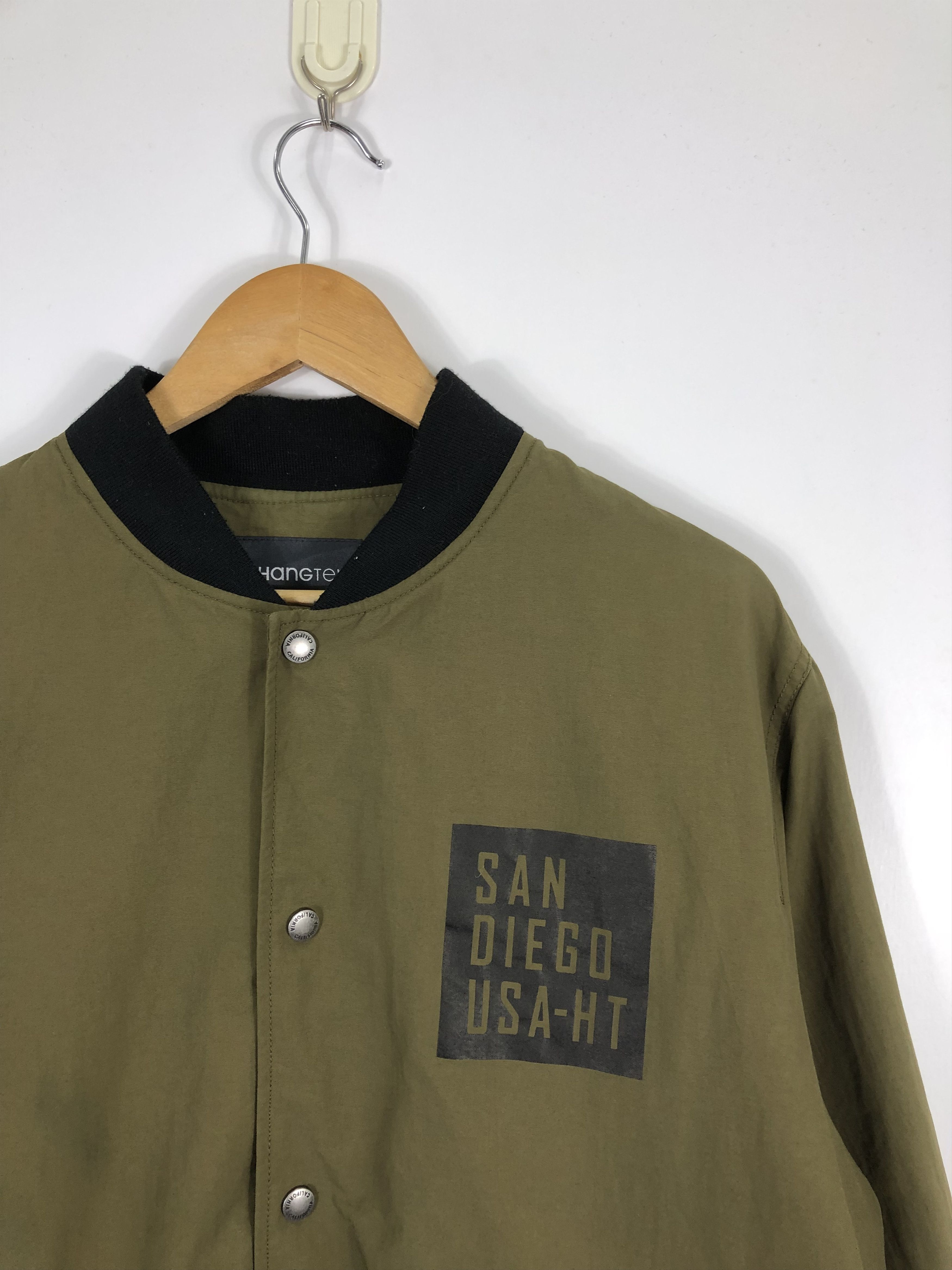 Hang Ten × Vintage Vintage Hang Ten Green Button Jacket J0650 Size US XL / EU 56 / 4 - 6 Thumbnail