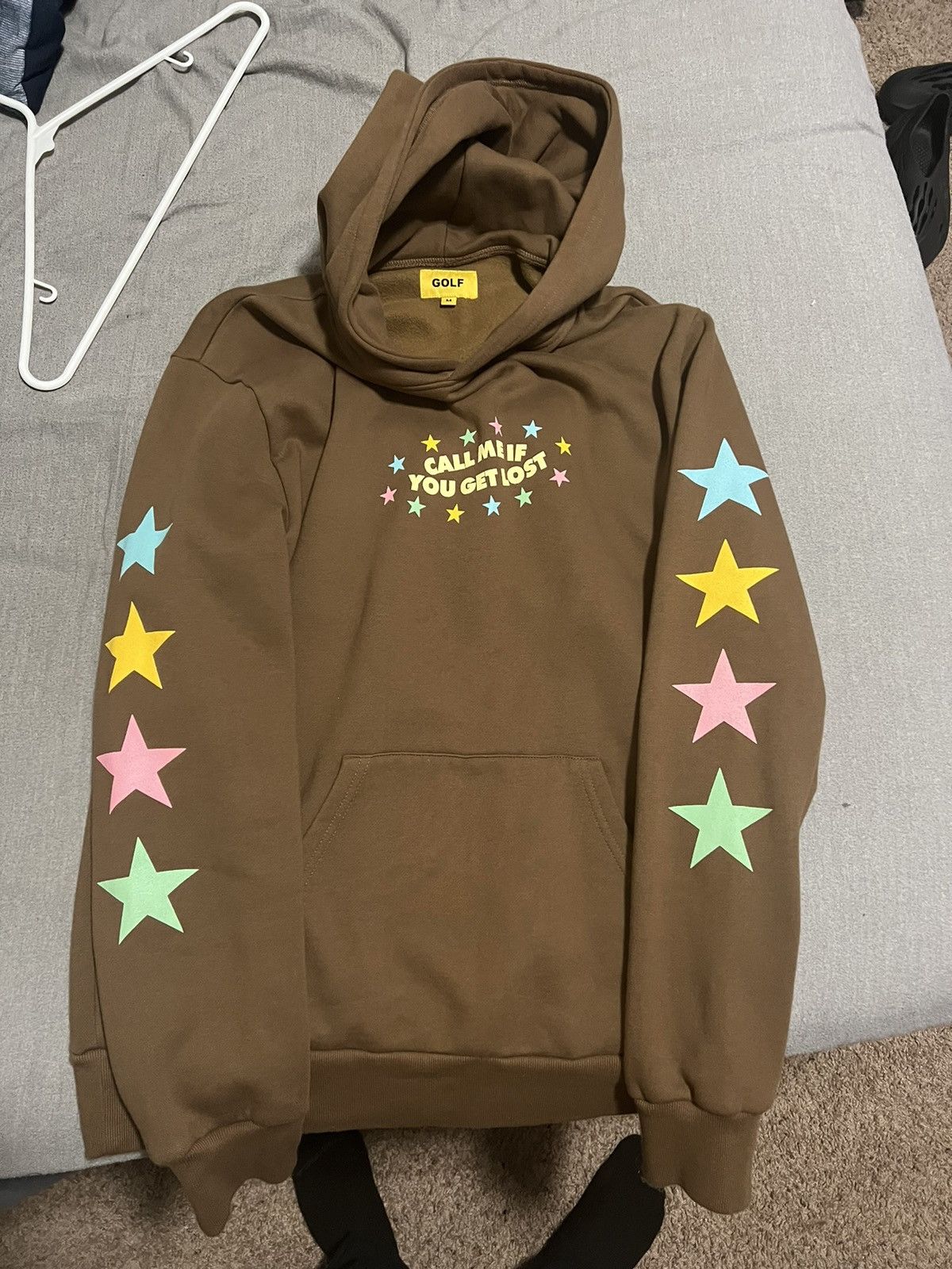 Golf Wang CMIYGL Tour Hoodie (Brown) | Grailed