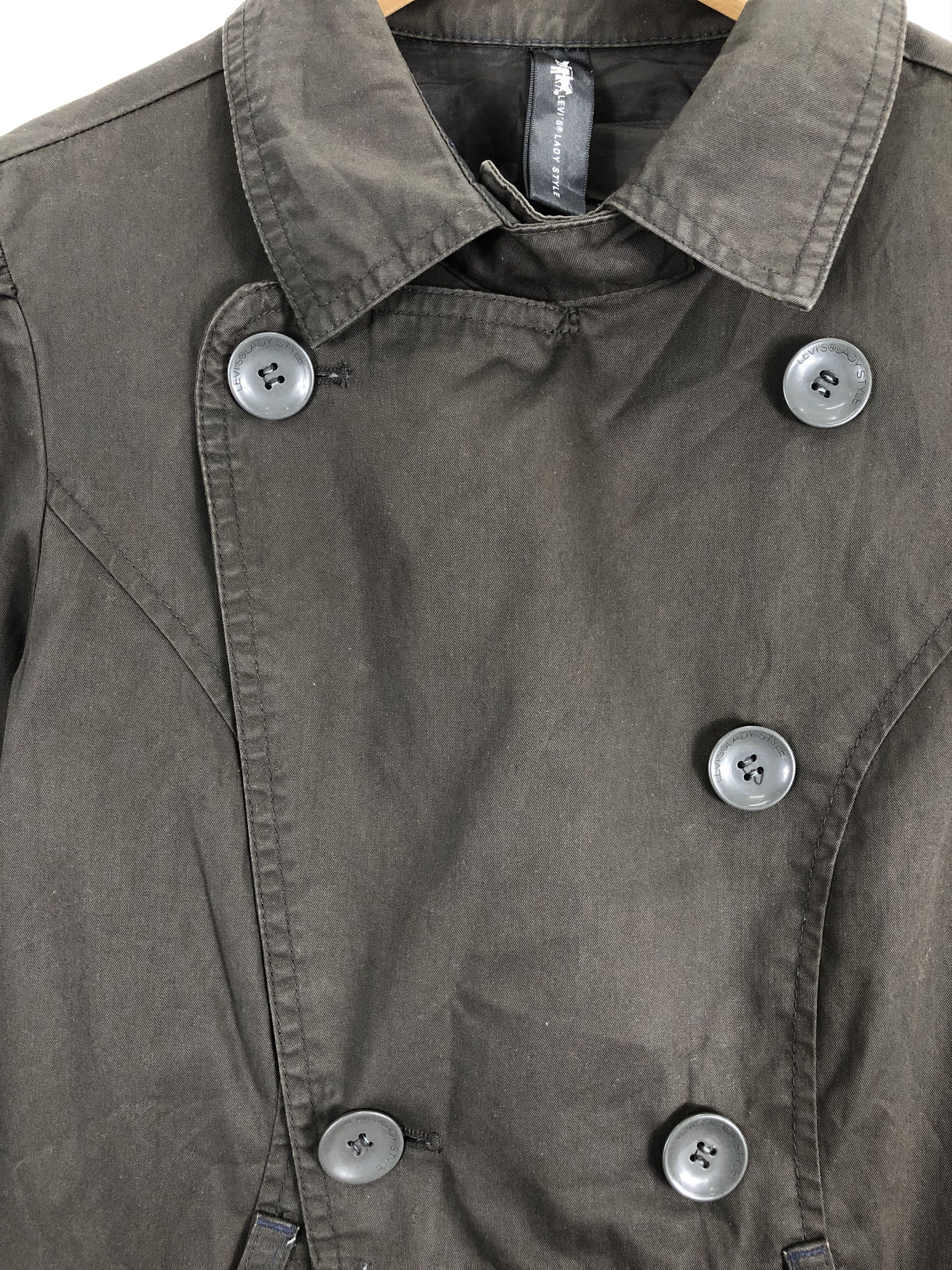 Japanese Brand Vintage Japanese Brand Button Half Jacket J0652 Size 40S - 9 Thumbnail