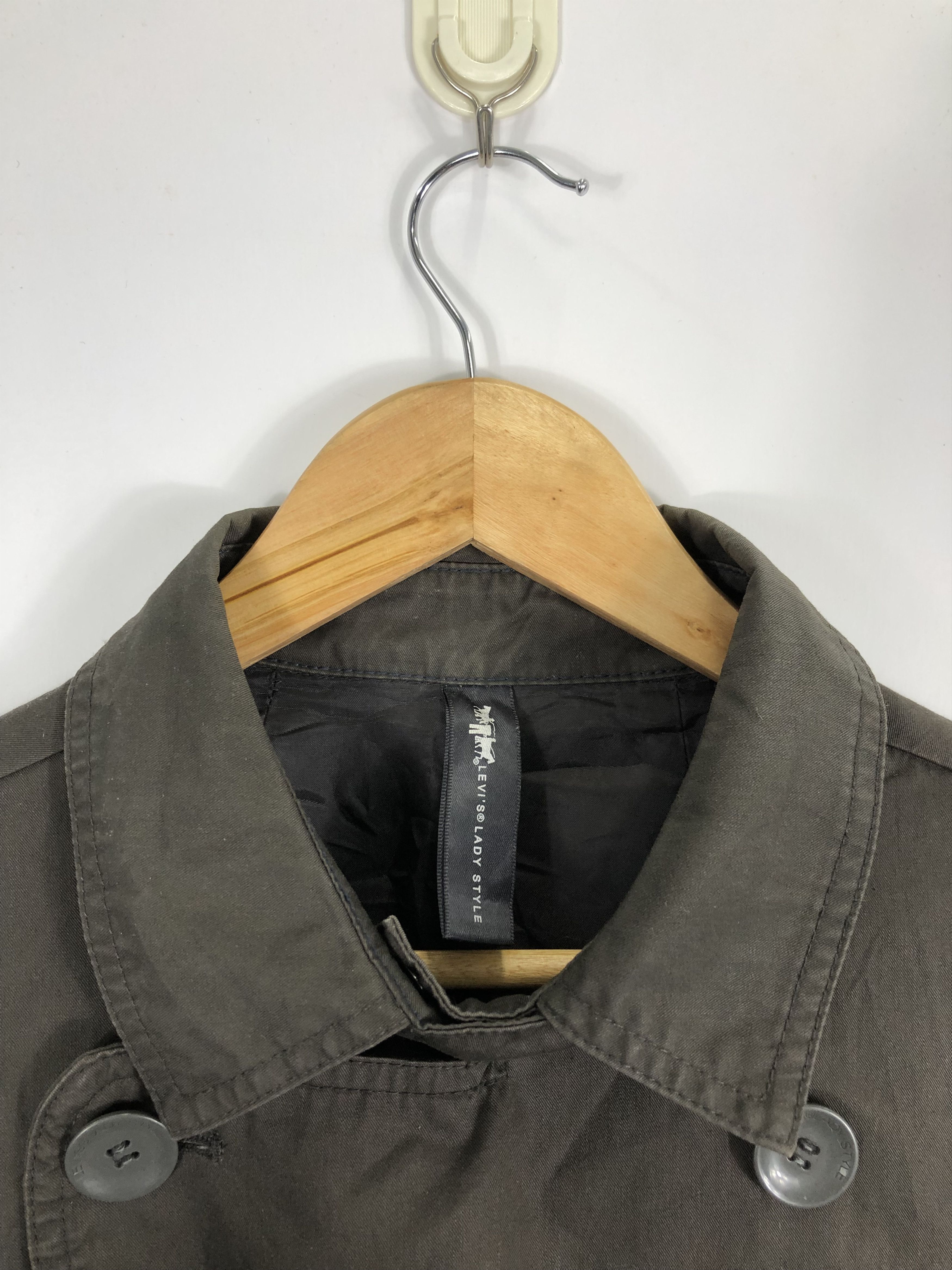 Japanese Brand Vintage Japanese Brand Button Half Jacket J0652 Size 40S - 7 Thumbnail