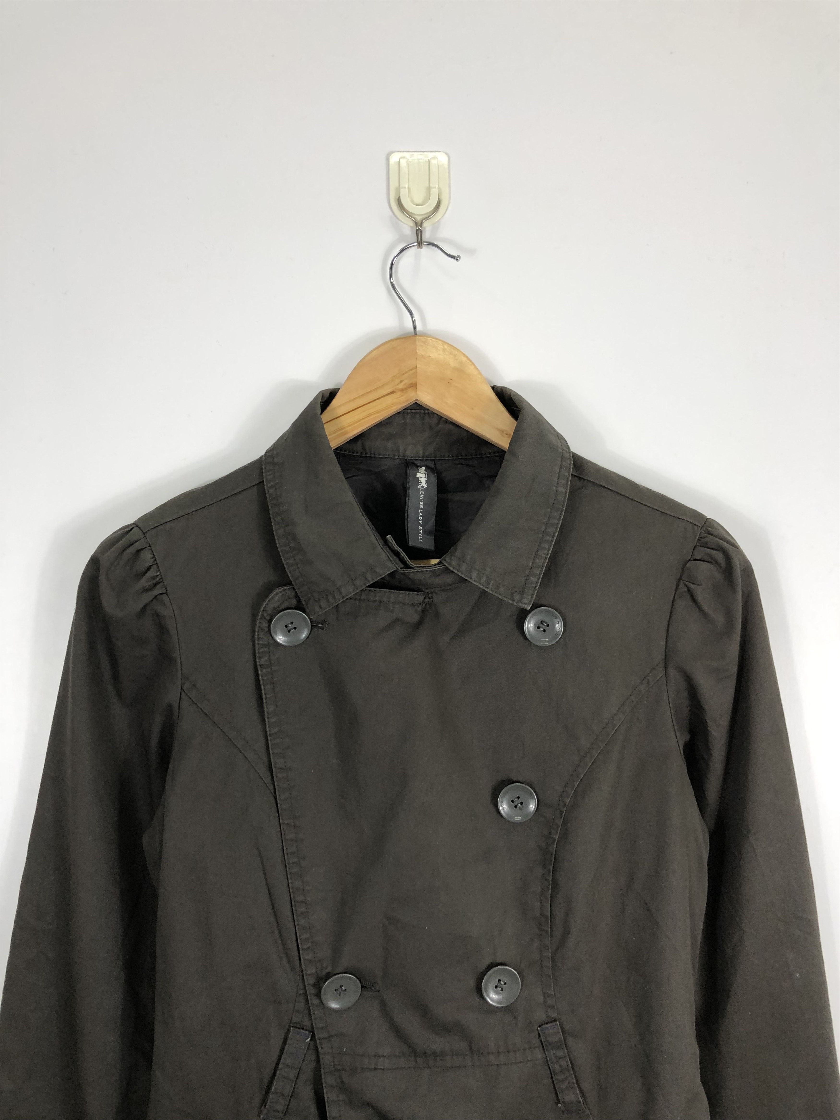 Japanese Brand Vintage Japanese Brand Button Half Jacket J0652 Size 40S - 2 Thumbnail