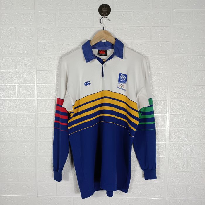 Maillot Vintage Hong Kong Rugby Union – Canterbury, Taille M, Homme, Très Bon état
