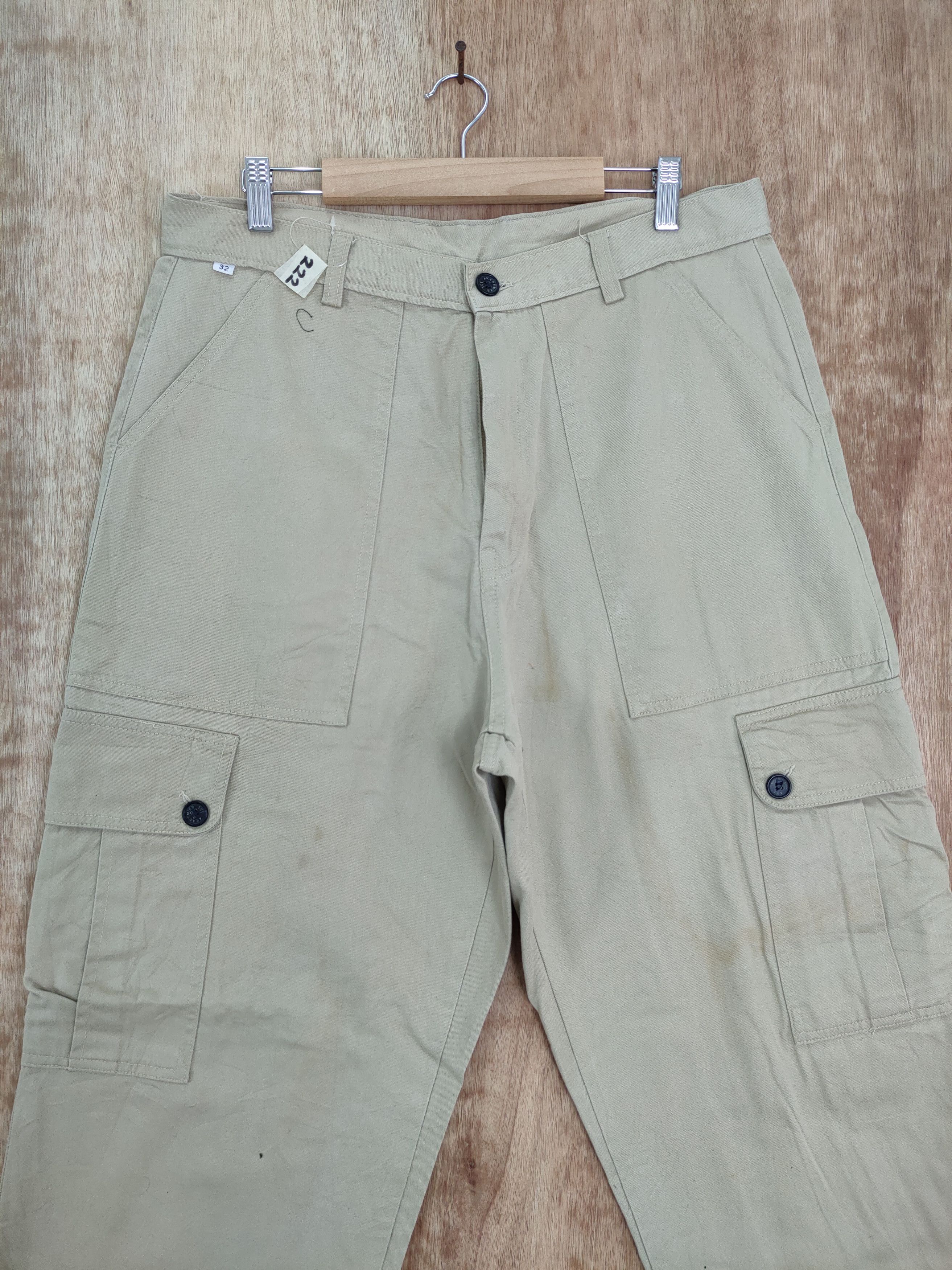 Akademiks × Japanese Brand DLL Akademiks multi pocket tactical cargo pants #222 Size US 32 / EU 48 - 4 Thumbnail