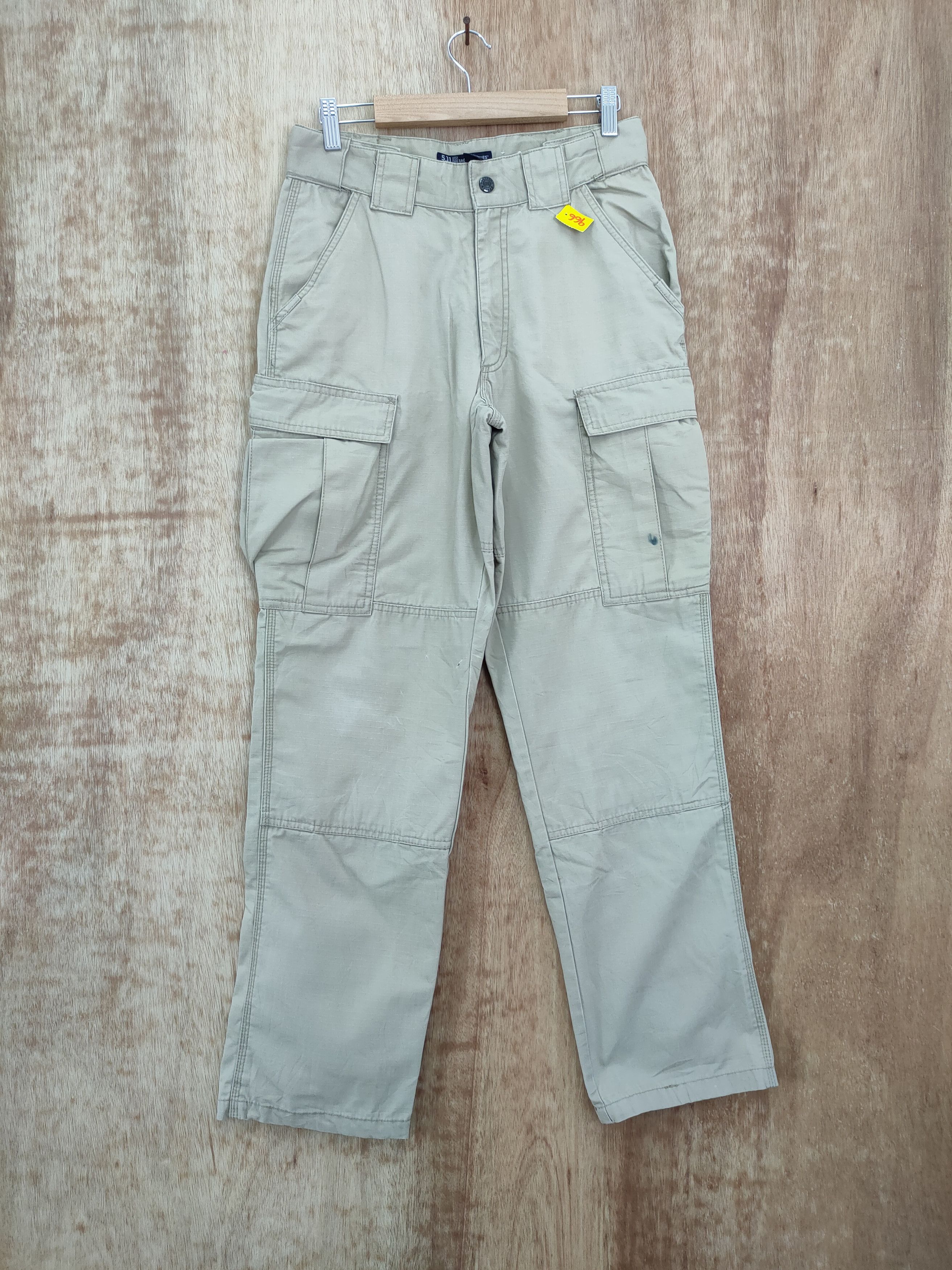 Japanese Brand DL 5.11 tactical utility black multi pocket cargo pants #966 Size US 28 / EU 44 - 1 Thumbnail