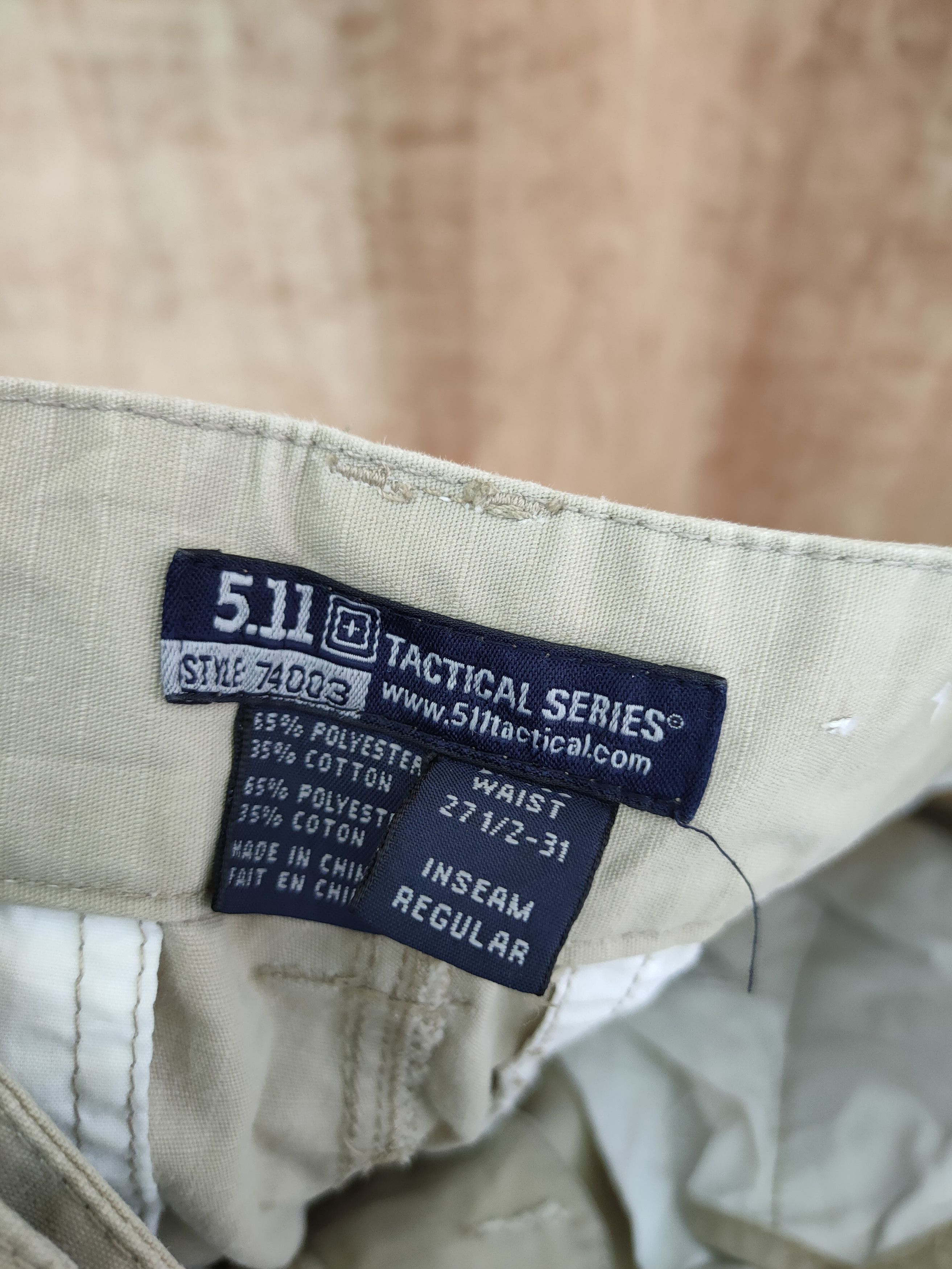 Japanese Brand DL 5.11 tactical utility black multi pocket cargo pants #966 Size US 28 / EU 44 - 11 Thumbnail