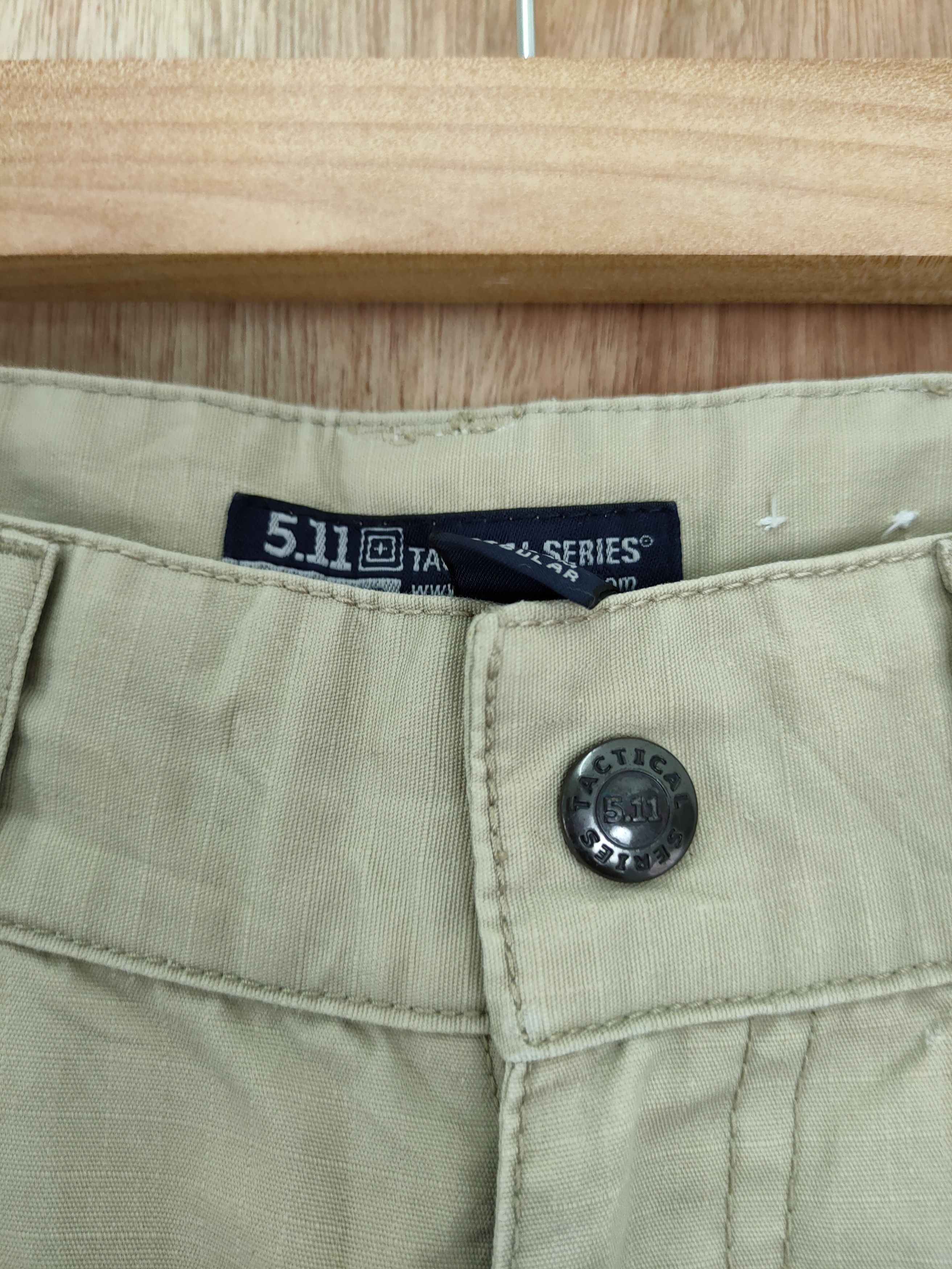 Japanese Brand DL 5.11 tactical utility black multi pocket cargo pants #966 Size US 28 / EU 44 - 6 Thumbnail
