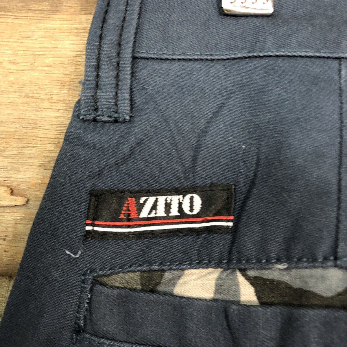 Japanese Brand DLL Azito Blue Faded Multipocket Cargo Pants #c700 Size US 28 / EU 44 - 10 Thumbnail