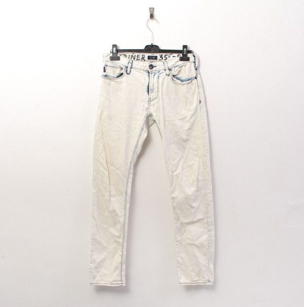 Armani J06 Slim Women W28 L32 White Denim Jeans Trousers Pants Size 28" / US 6 / IT 42 - 1 Thumbnail