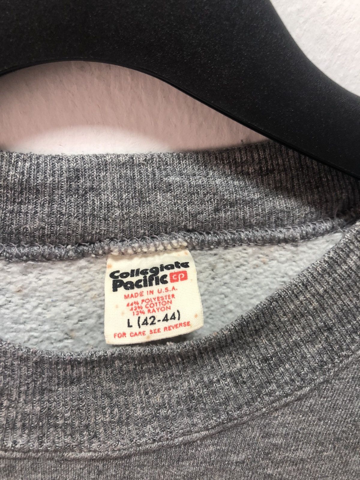Vintage Vintage NOTRE DAME Sweatshirt Triblend 80s Collegiate Size US M / EU 48-50 / 2 - 2 Thumbnail