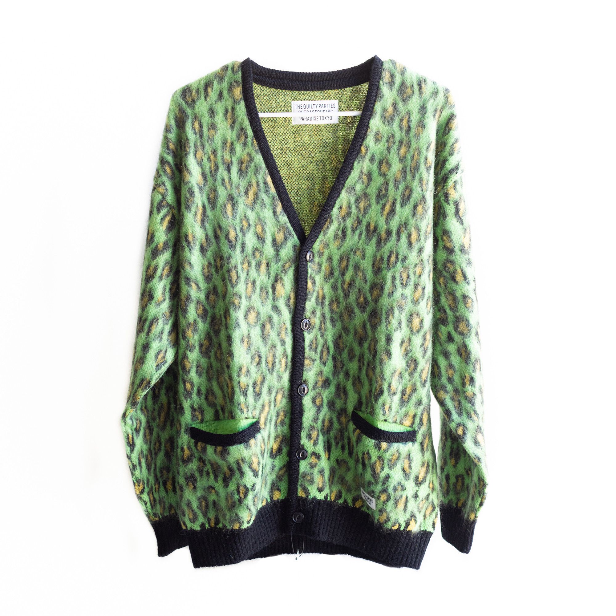 トップス WACKO MARIA LEOPARD JACQUARD SWEATER WACKO MARIA ONLINE STORE