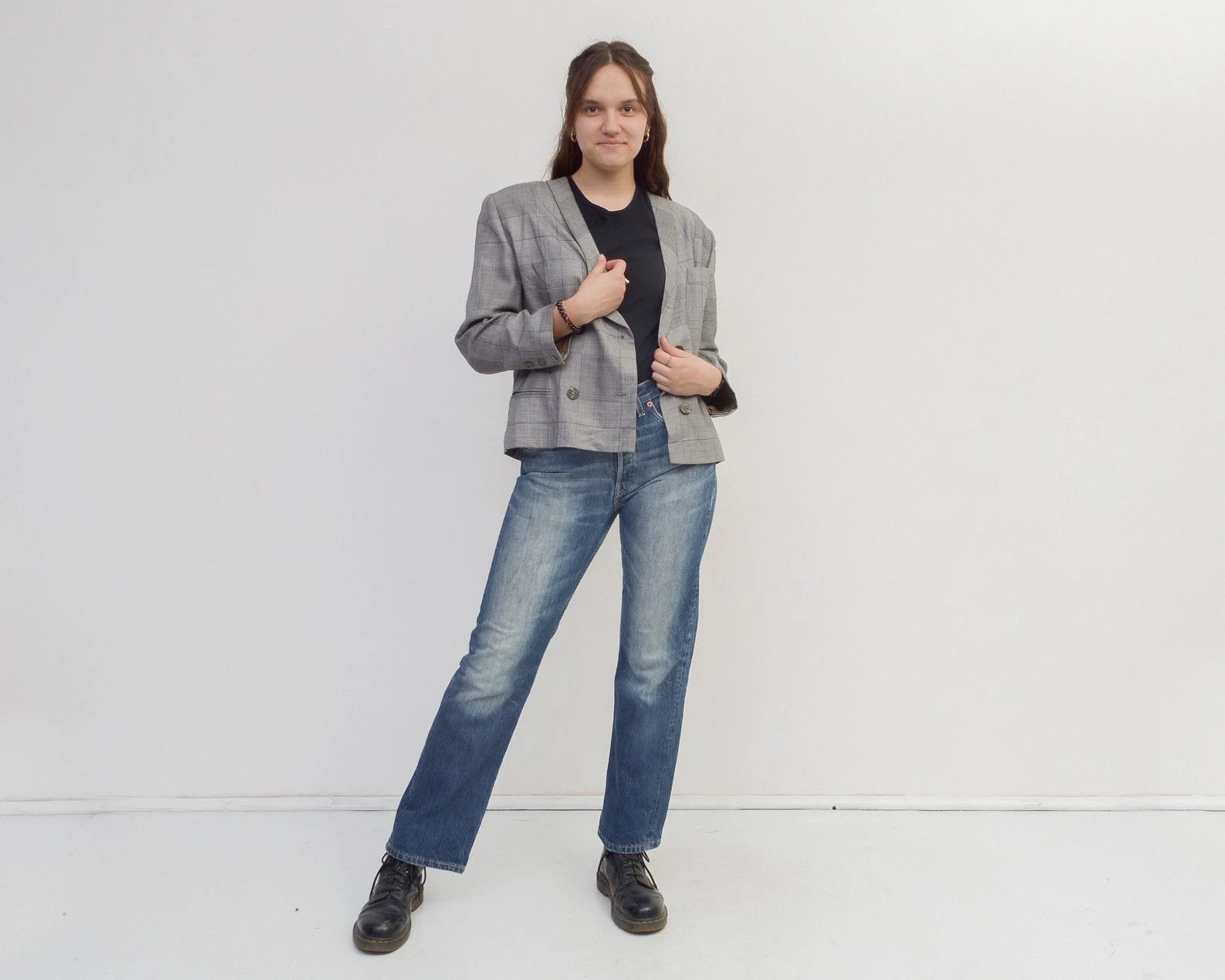 Levi's 501 Women W31 L32 Denim Jeans Trousers Pants Blue Straight Size 31" - 1 Thumbnail