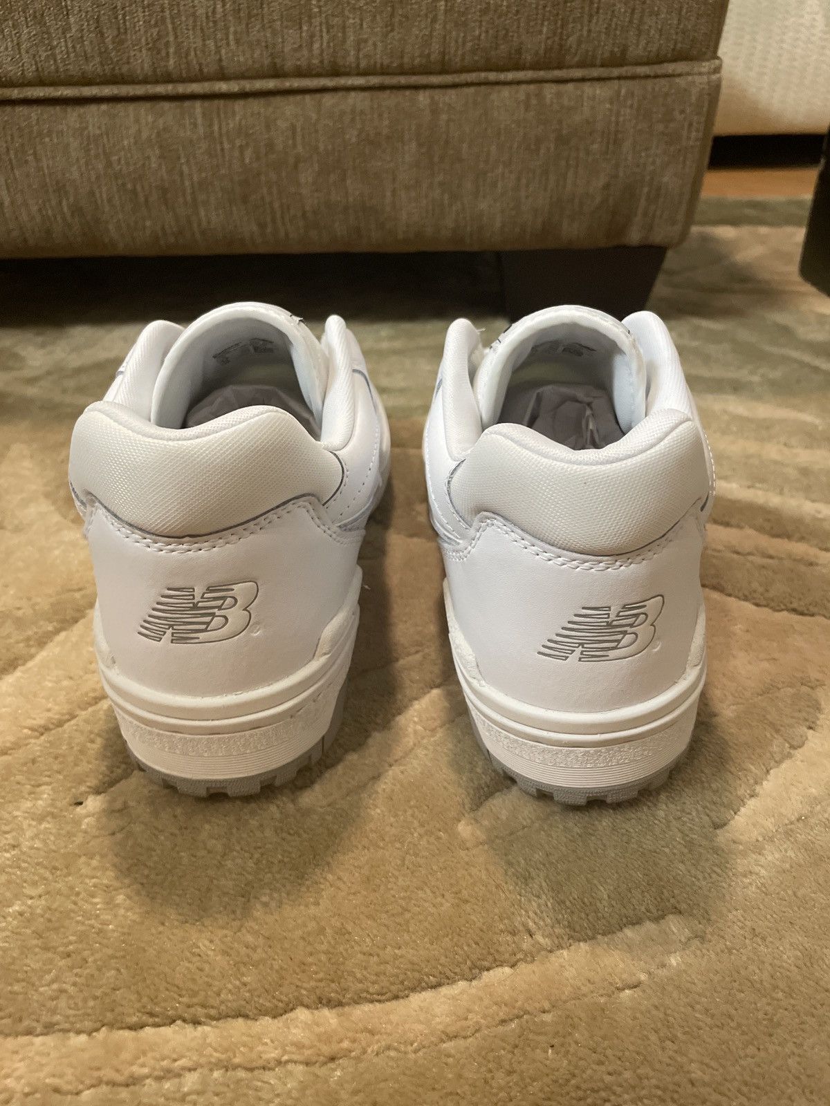 New Balance New Balance 550 White Grey Size US 10 / EU 43 - 4 Thumbnail