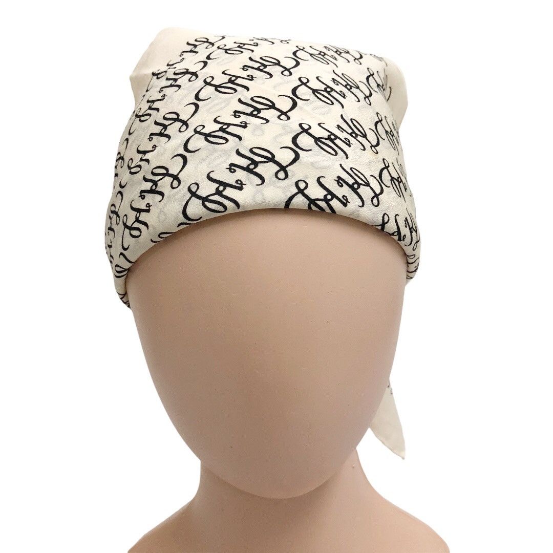 Karl Lagerfeld 1990's Karl Lagerfeld 100% silk handkerchief Size ONE SIZE - 8 Thumbnail