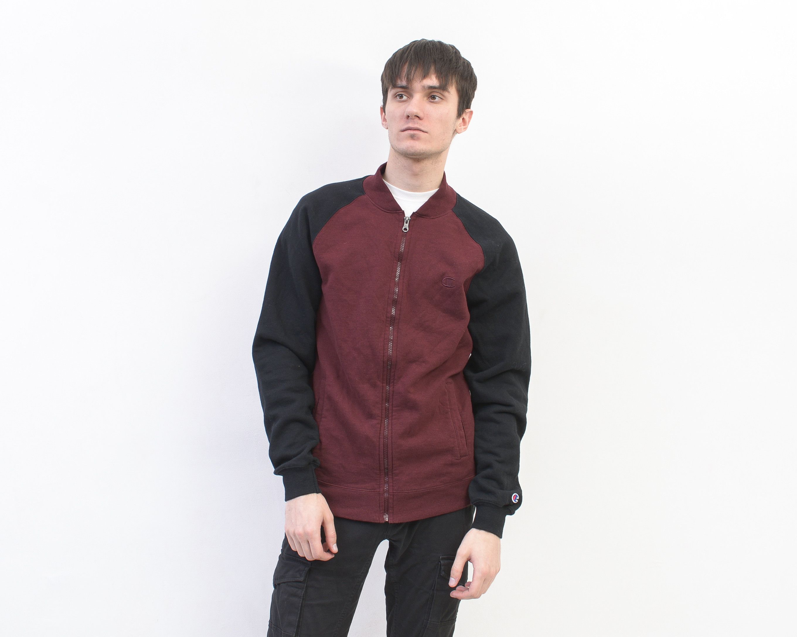 Champion Cotton Jacket Sweater S Cardigan Zip Sweatshirt y2k Size US S / EU 44-46 / 1 - 1 Thumbnail