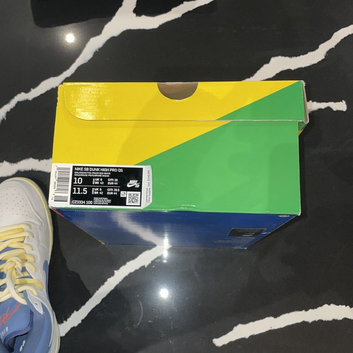 Nike Nike SB Dunk High Pro QS Atlas Lost At Sea Size US 10 / EU 43 - 15 Thumbnail