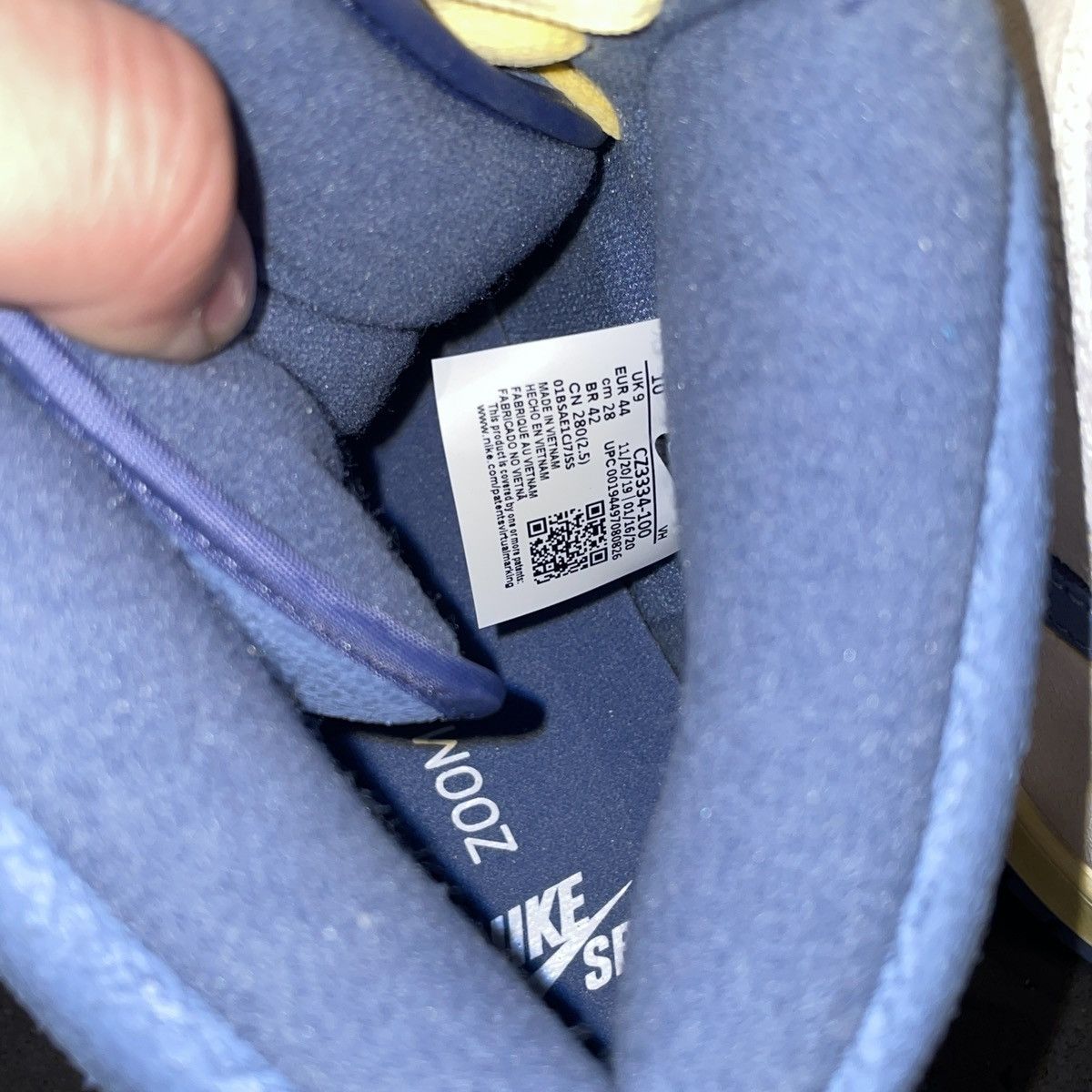 Nike Nike SB Dunk High Pro QS Atlas Lost At Sea Size US 10 / EU 43 - 13 Thumbnail
