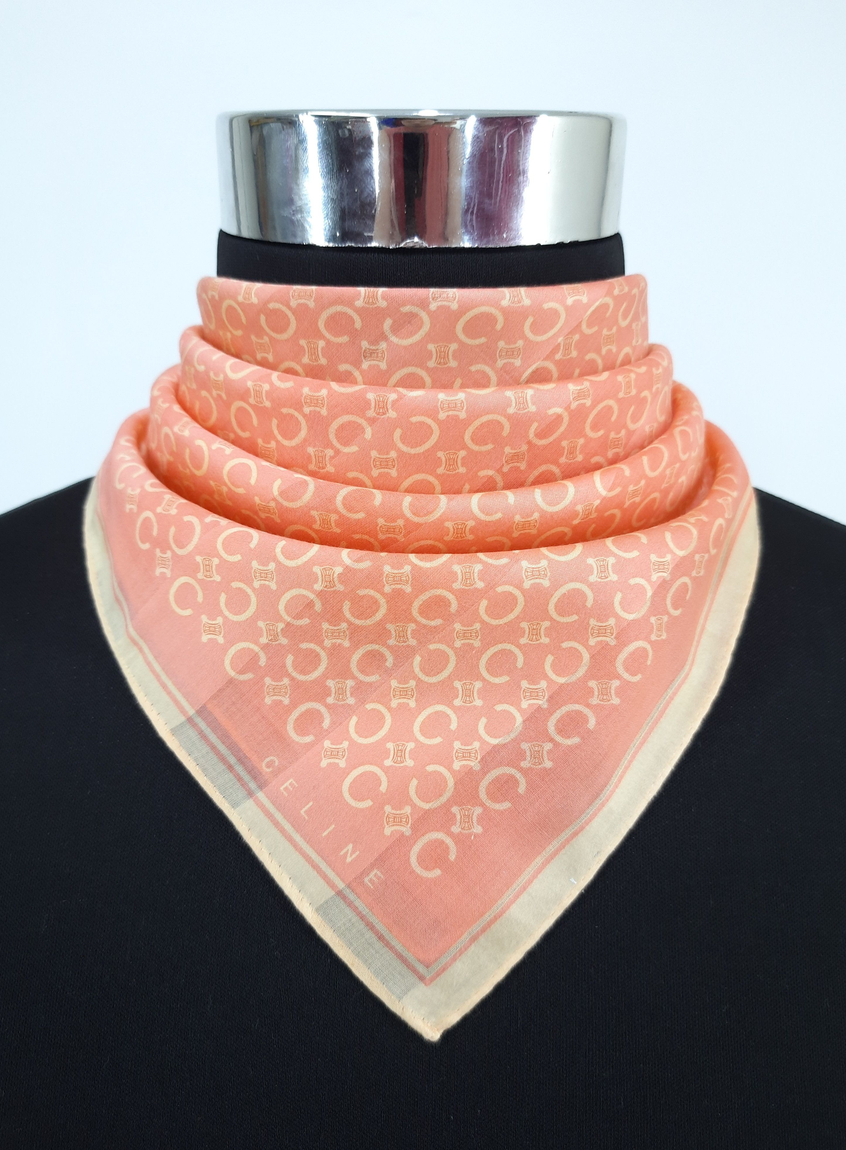 Vintage Celine Handkerchief / Neckerchief - HKA160