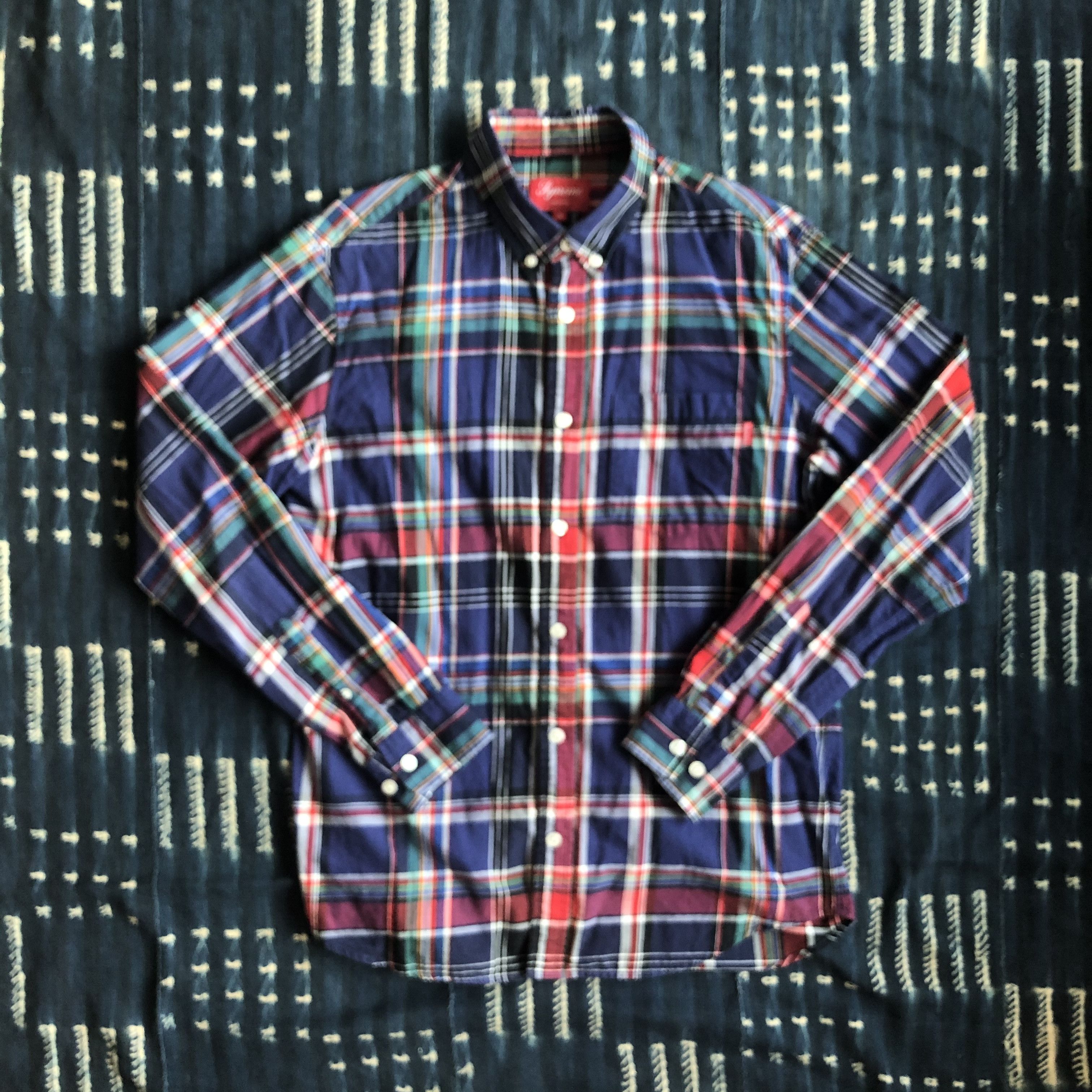 Supreme Supreme 2000s Madras Check Shirt Size US S / EU 44-46 / 1 - 3 Thumbnail