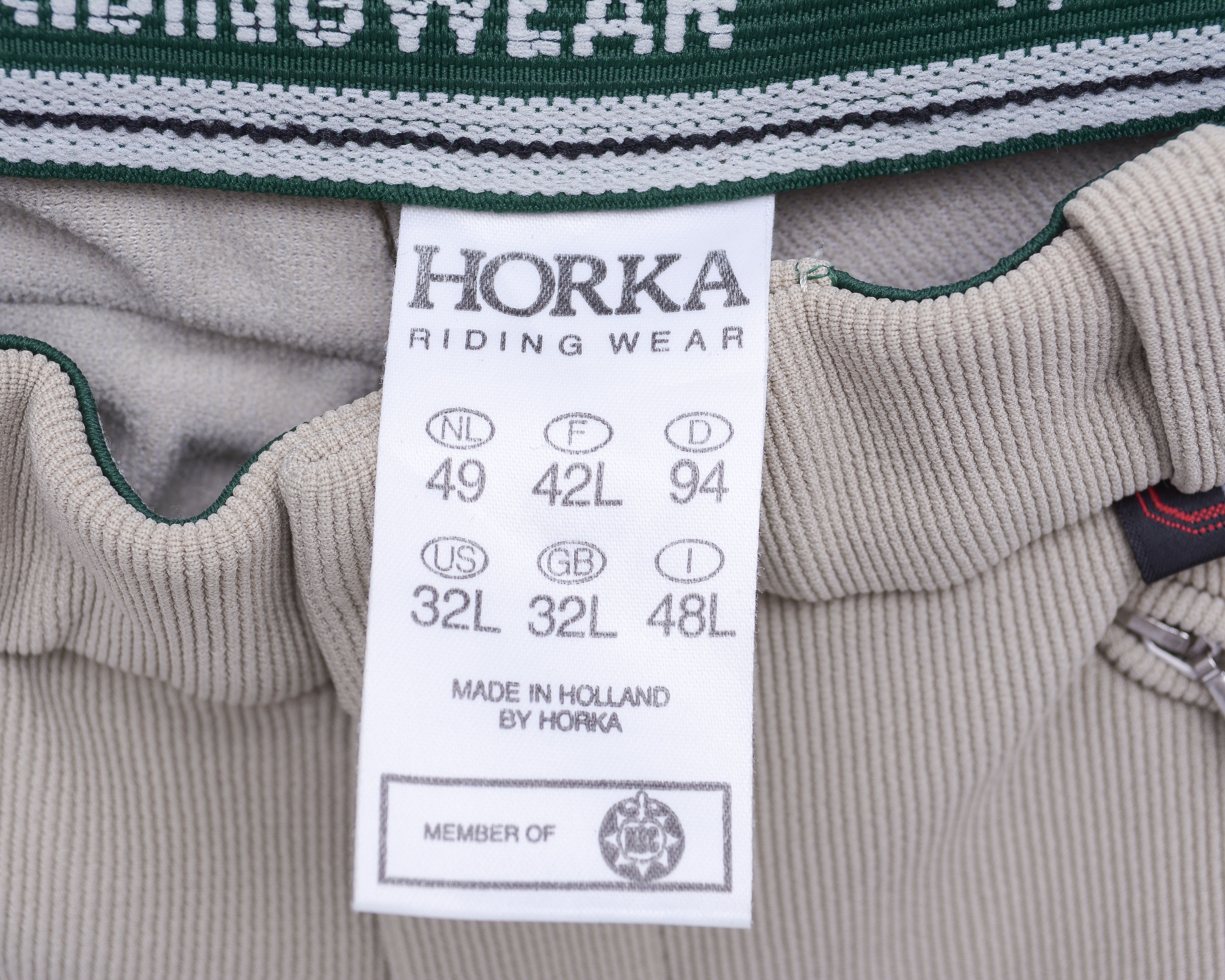 Other Horka Riding Wear US 32L Pants Trousers Horseracing Rhodia Size US 32 / EU 48 - 7 Thumbnail
