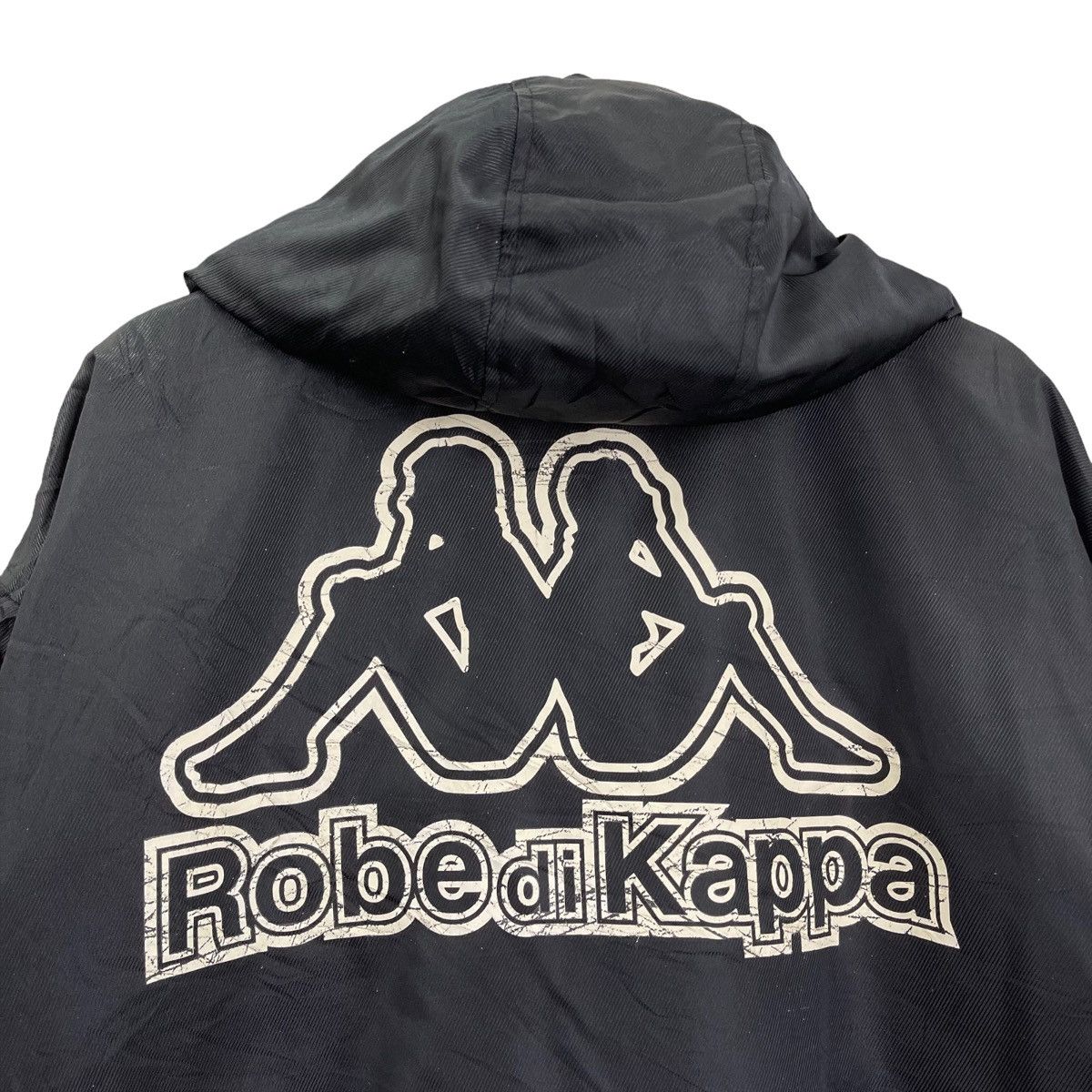 Kappa Vintage Robe di Kappa Big Logo Sherpa Lining Long Jacket Size US L / EU 52-54 / 3 - 4 Thumbnail