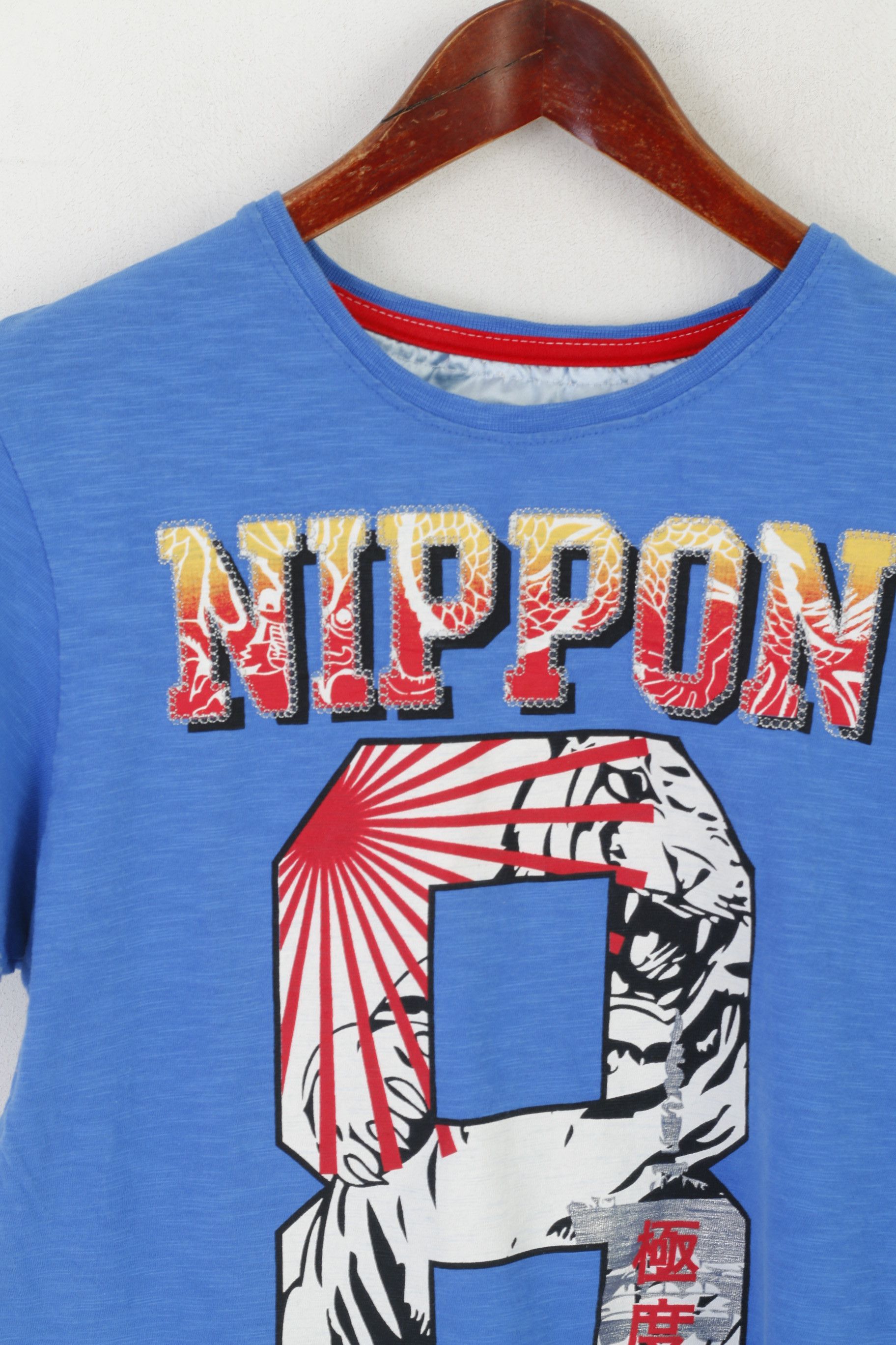 Vintage Nippon Osaka Series Men S Shirt Blue Baseball UNISEX 3712 Size US S / EU 44-46 / 1 - 3 Thumbnail