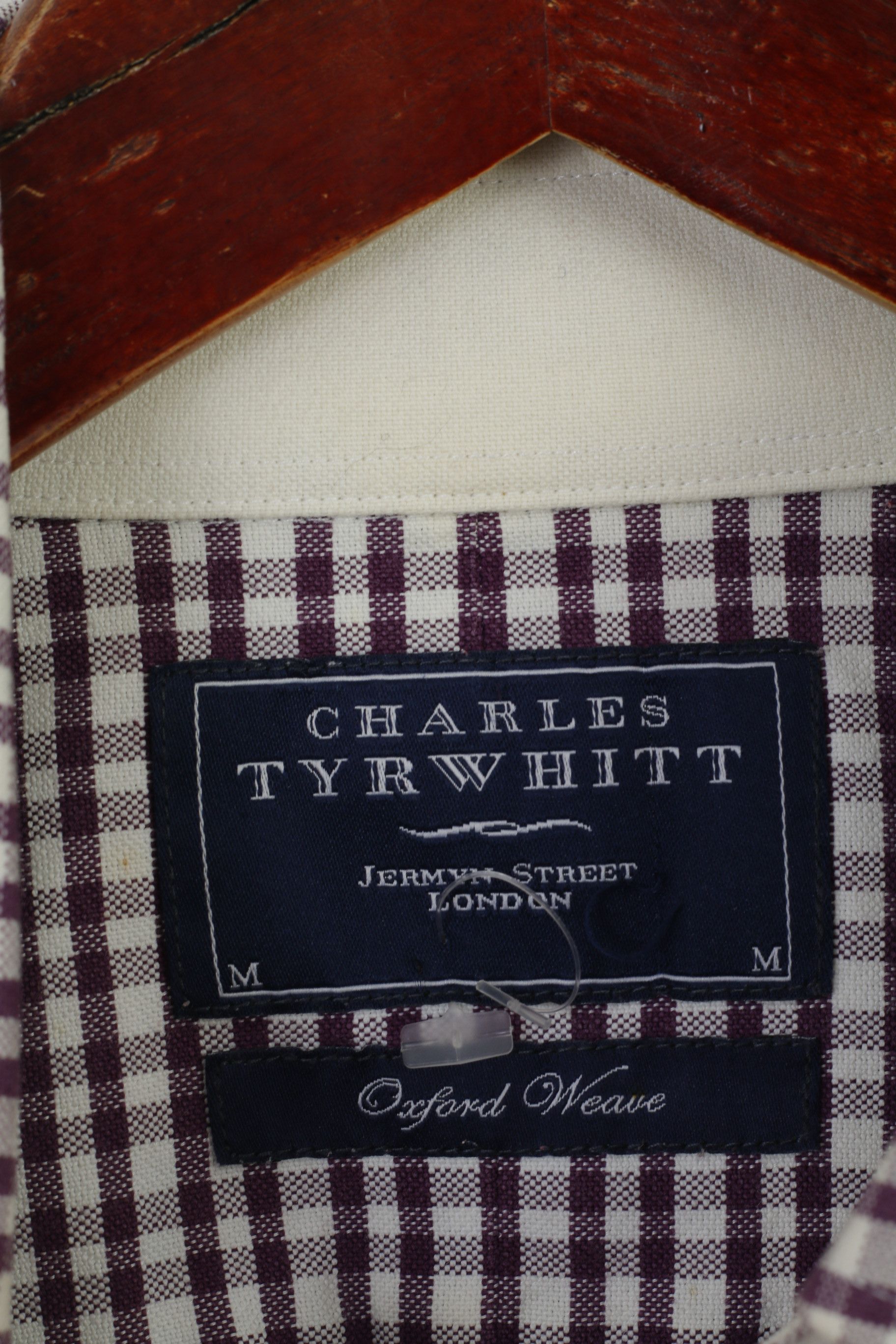 Charles Tyrwhitt Charles Tyrwhitt Men M Casual Shirt Puple Check 5297 Size US M / EU 48-50 / 2 - 4 Thumbnail