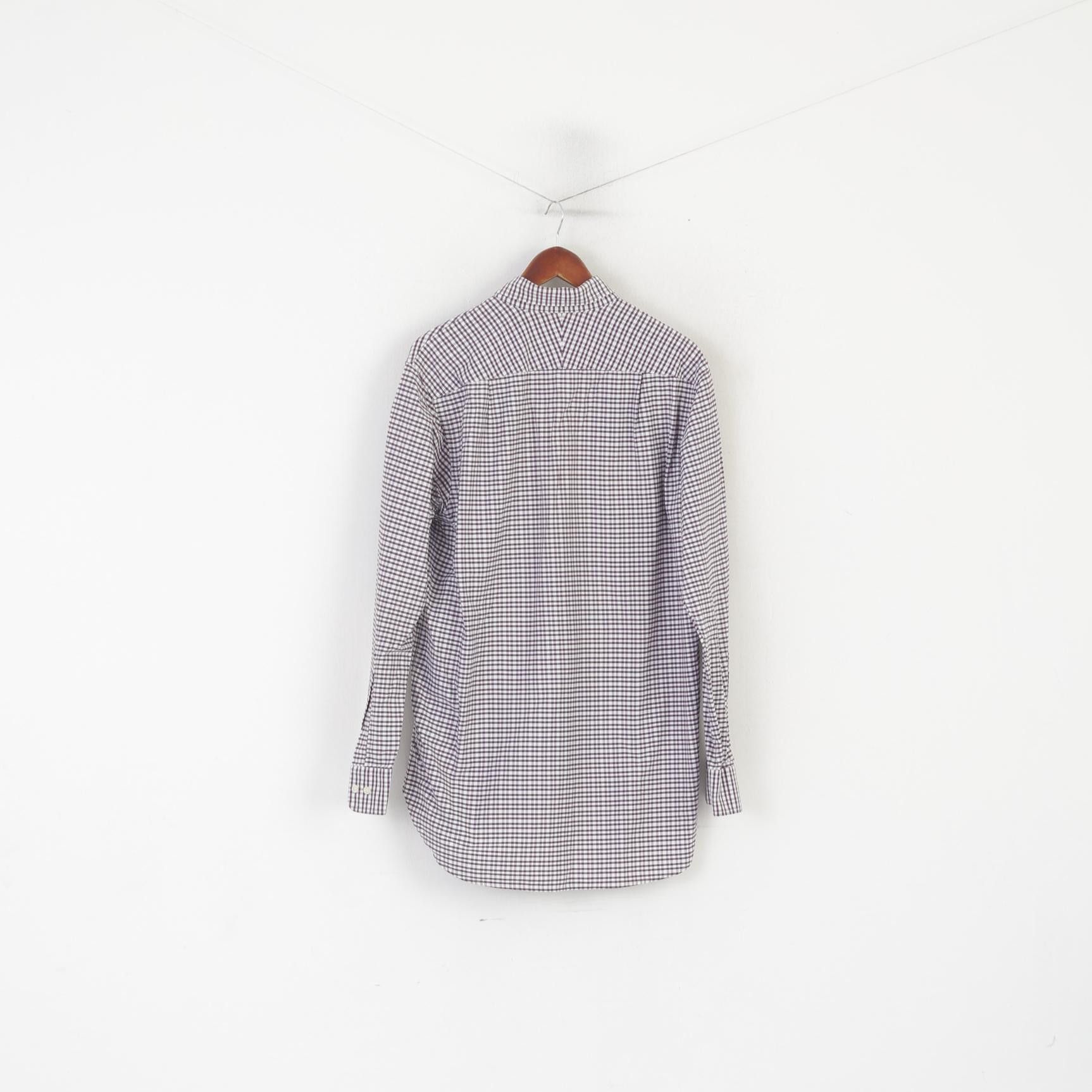Charles Tyrwhitt Charles Tyrwhitt Men M Casual Shirt Puple Check 5297 Size US M / EU 48-50 / 2 - 6 Thumbnail