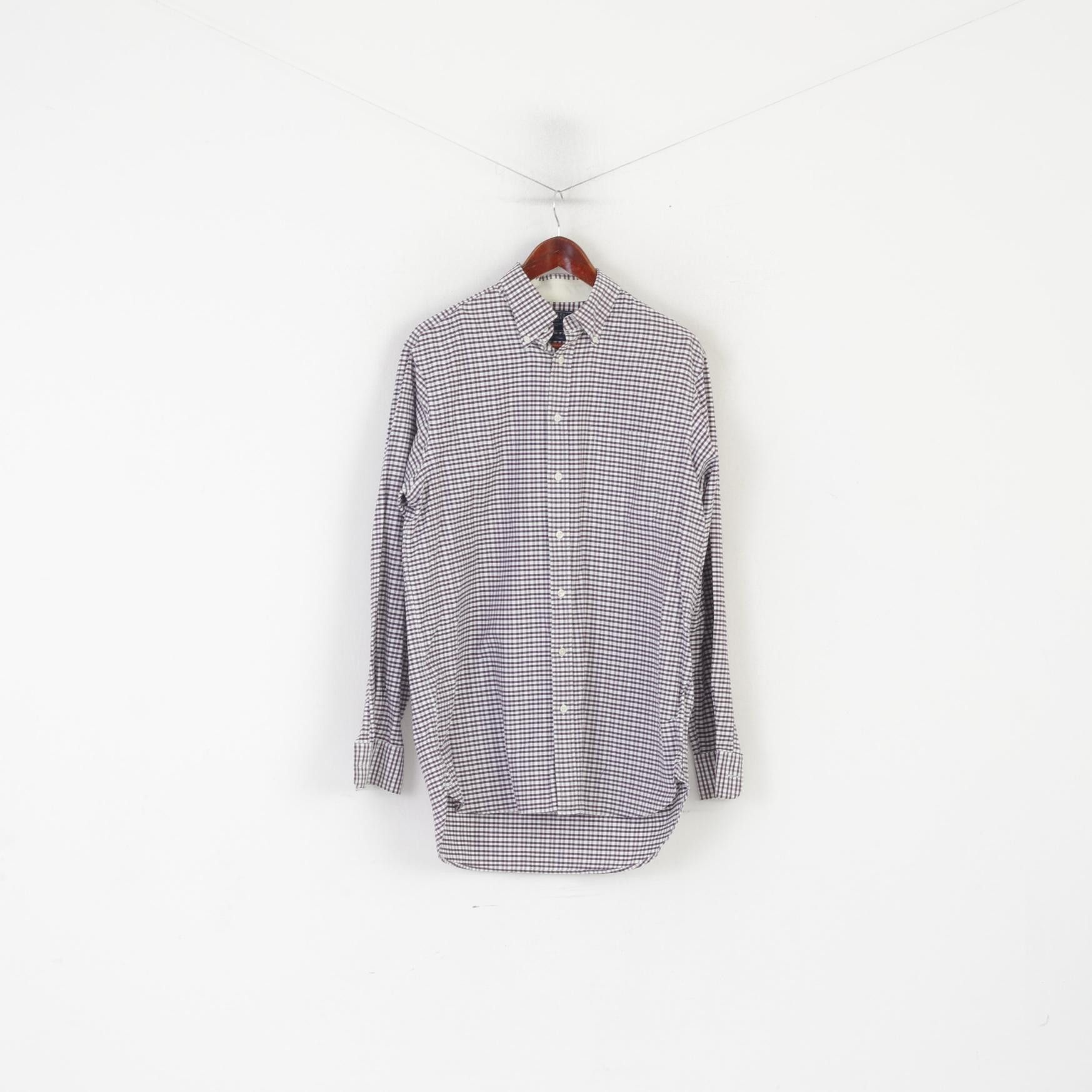 Charles Tyrwhitt Charles Tyrwhitt Men M Casual Shirt Puple Check 5297 Size US M / EU 48-50 / 2 - 1 Thumbnail