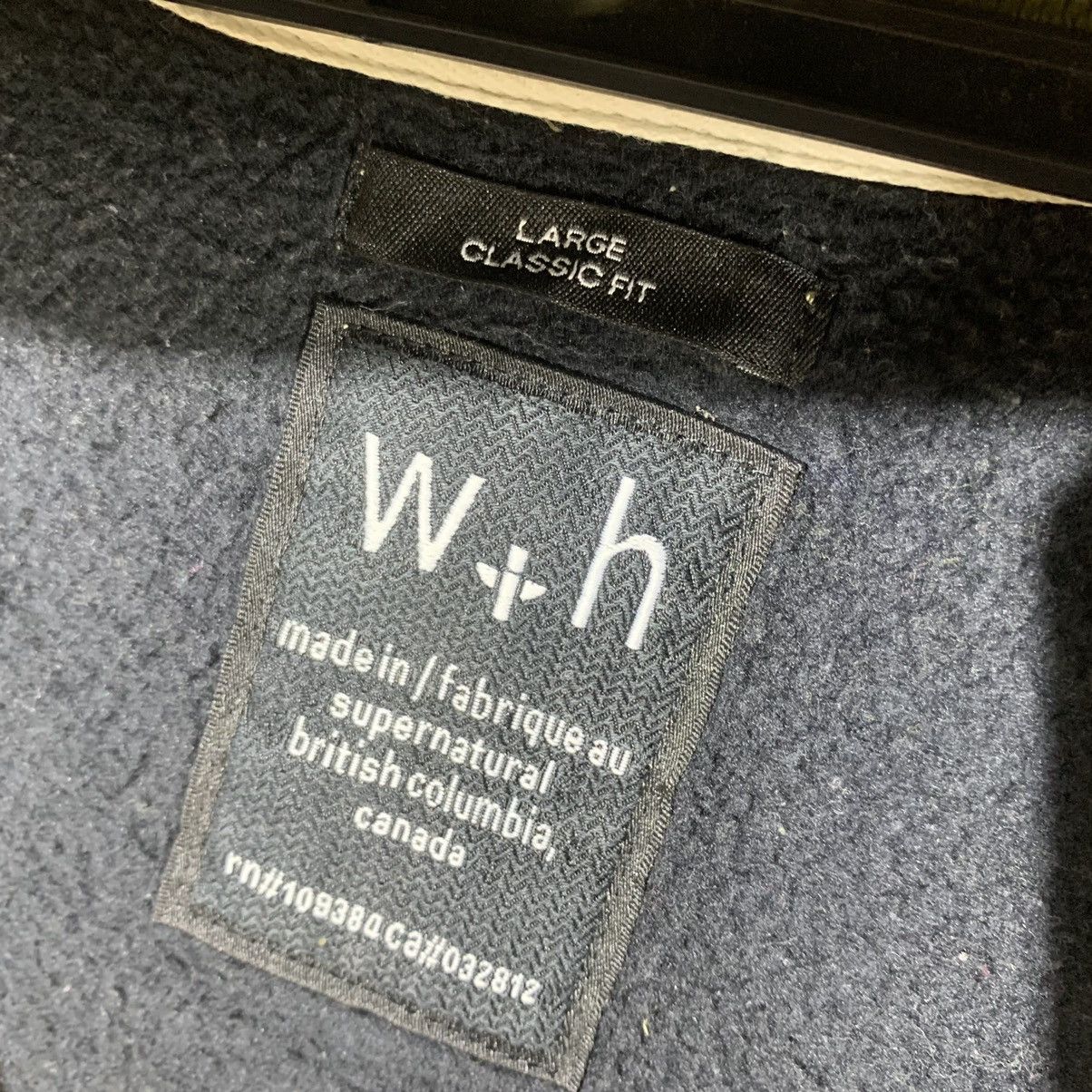 Plain w+h designer zipper hoodie sweatshirt