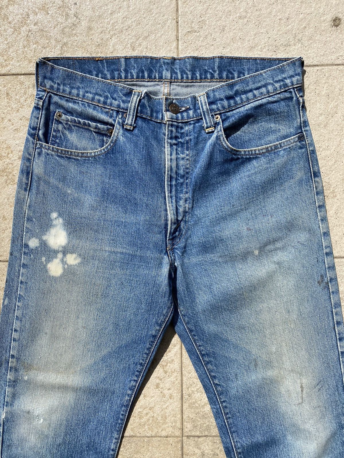 Levi's 🔥Vintage Rare LEVI STRAUSS “505e” Single Stitch Circa 1970s Size US 32 / EU 48 - 3 Thumbnail