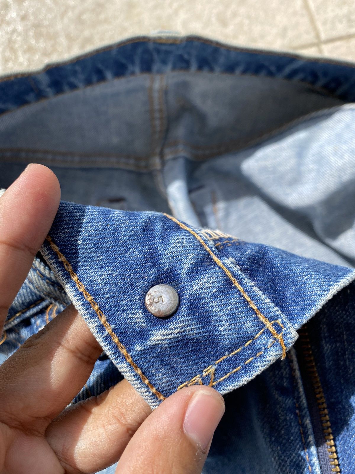 Levi's 🔥Vintage Rare LEVI STRAUSS “505e” Single Stitch Circa 1970s Size US 32 / EU 48 - 21 Thumbnail