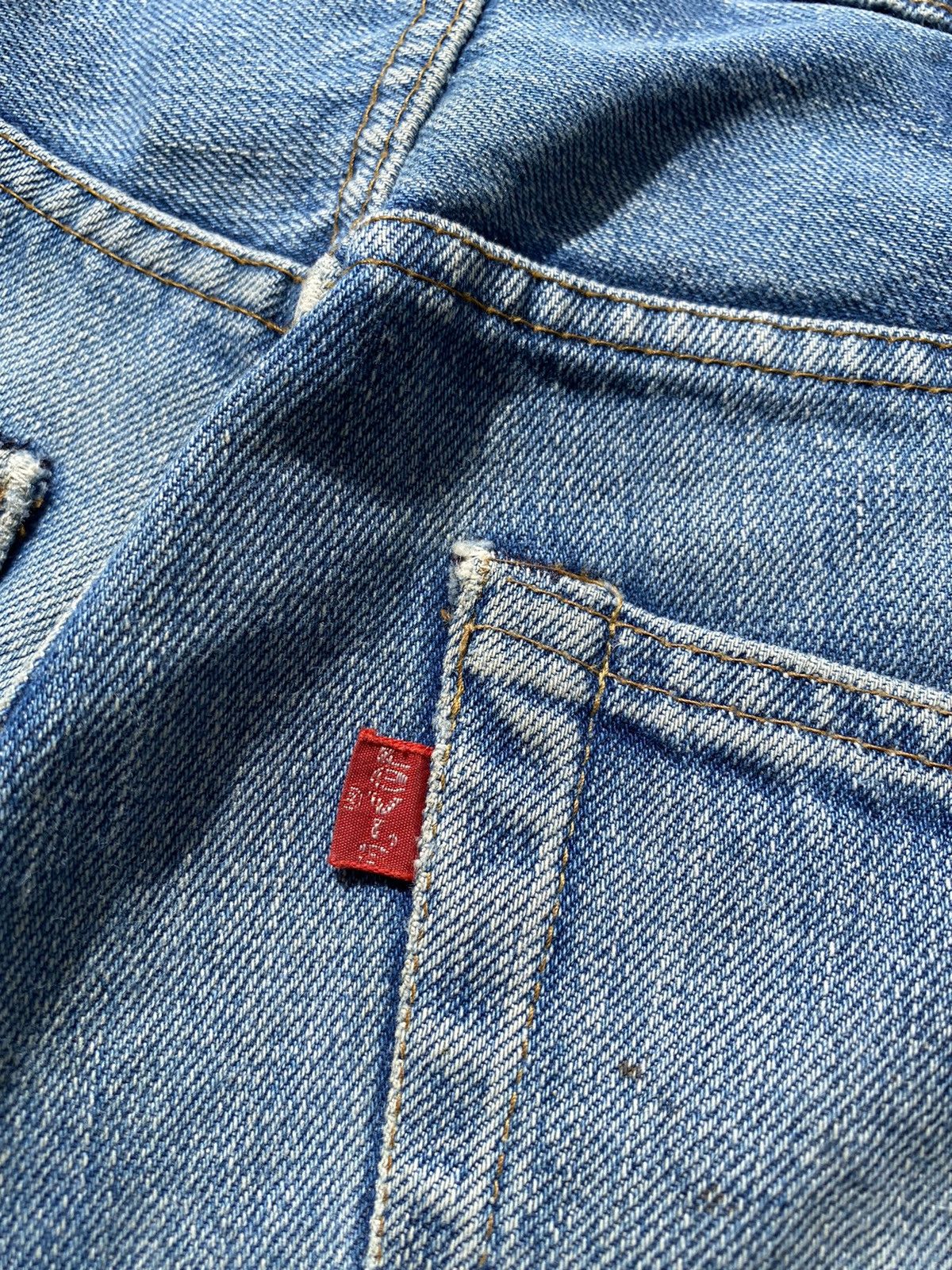 Levi's 🔥Vintage Rare LEVI STRAUSS “505e” Single Stitch Circa 1970s Size US 32 / EU 48 - 15 Thumbnail