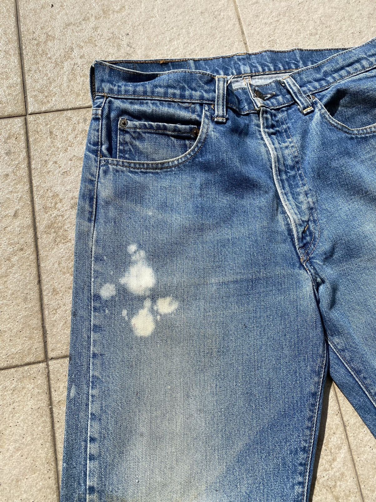 Levi's 🔥Vintage Rare LEVI STRAUSS “505e” Single Stitch Circa 1970s Size US 32 / EU 48 - 6 Thumbnail