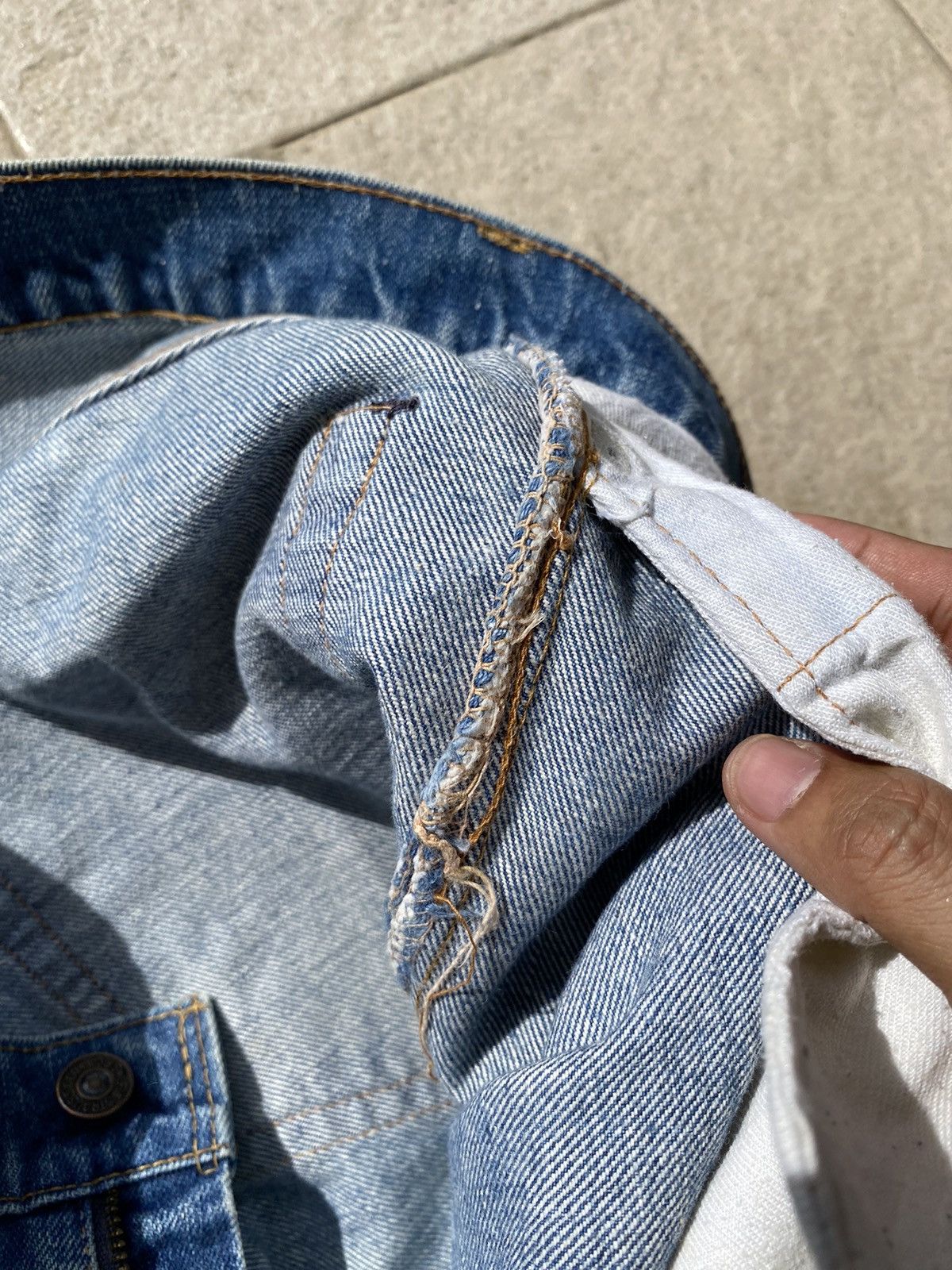 Levi's 🔥Vintage Rare LEVI STRAUSS “505e” Single Stitch Circa 1970s Size US 32 / EU 48 - 19 Thumbnail