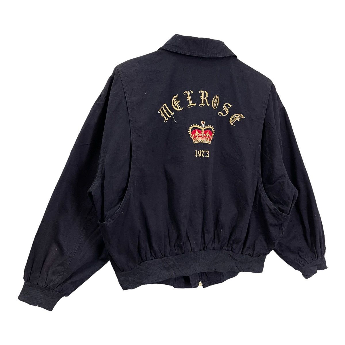 Japanese Brand × Melrose Vintage Melrose Big Logo Fullzip Jacket Size S Size US S / EU 44-46 / 1 - 2 Thumbnail