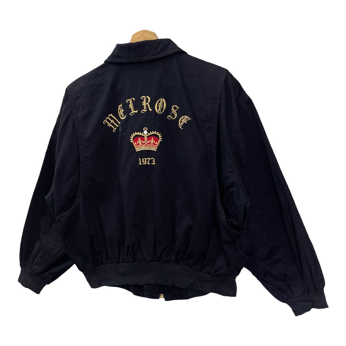 Japanese Brand × Melrose Vintage Melrose Big Logo Fullzip Jacket Size S Size US S / EU 44-46 / 1 - 3 Thumbnail
