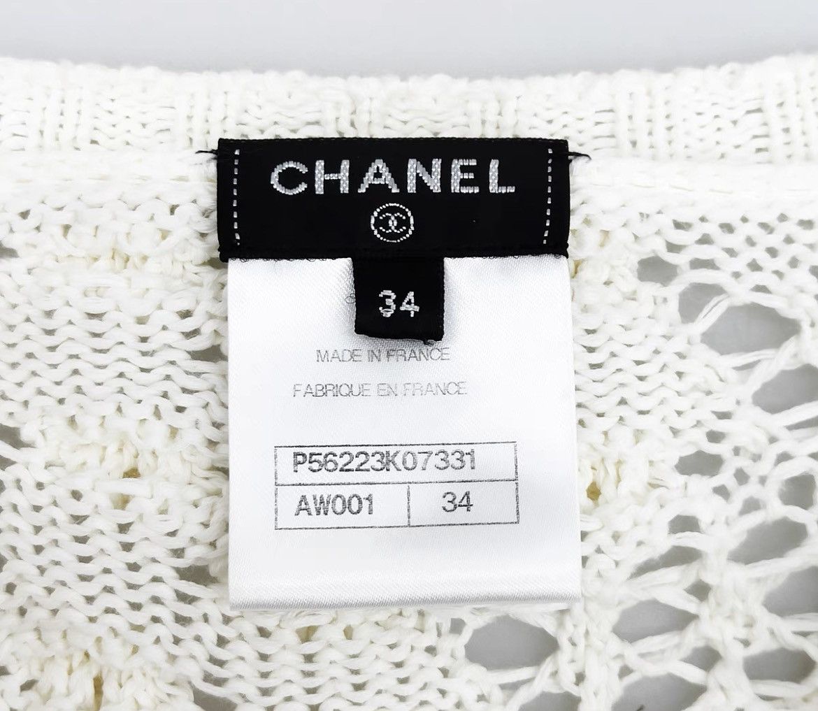Chanel Cut out pattern knitted cardigan Size XS / US 0-2 / IT 36-38 - 4 Thumbnail