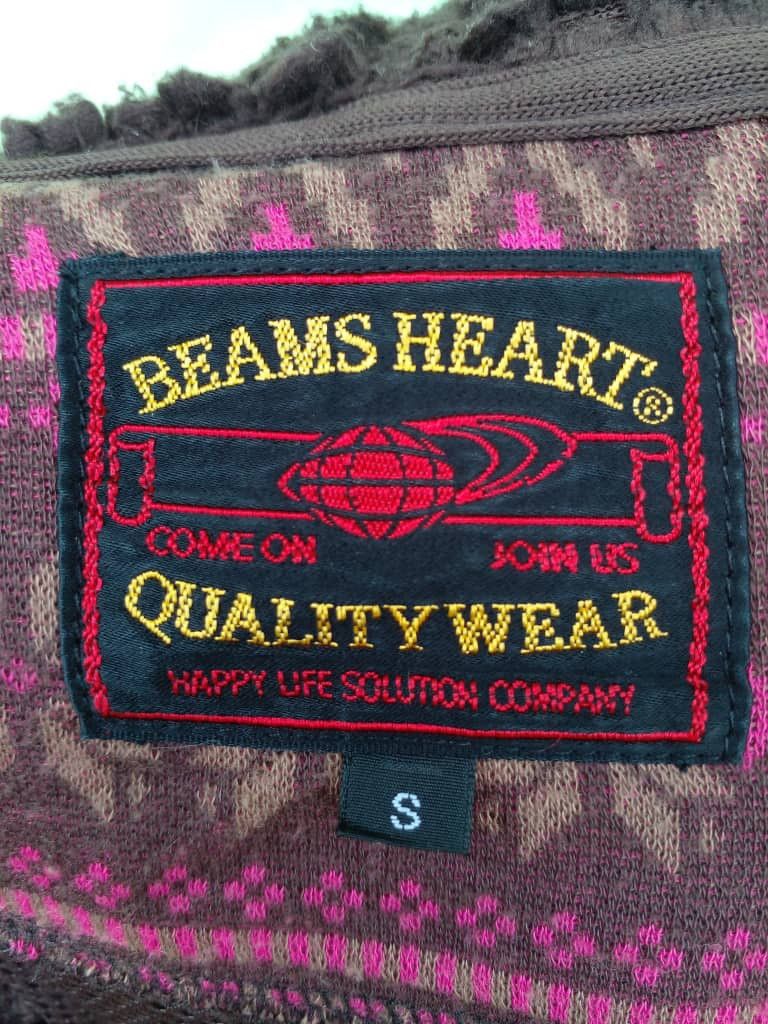 Beams Plus JACKET BEAMS HEART x Deep Pile. (GJ5) Size US S / EU 44-46 / 1 - 3 Thumbnail