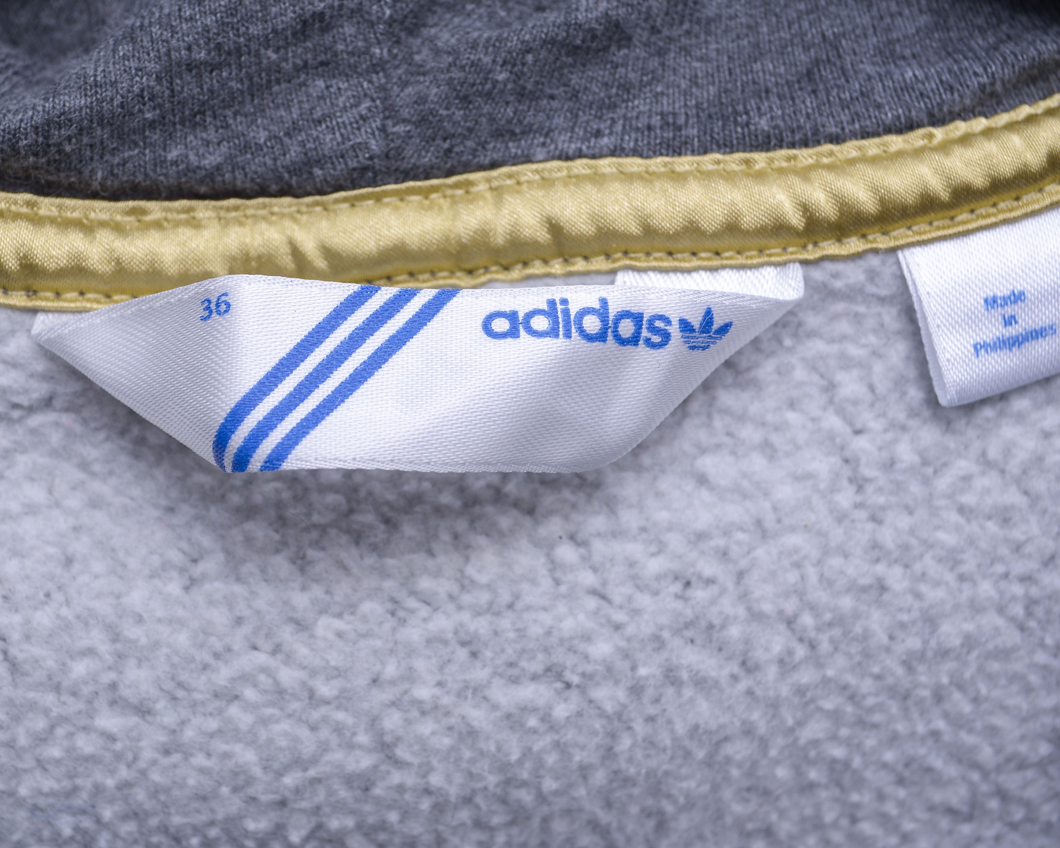 Adidas Women S Tracksuit EU 36 Jacket Jumper UK 8 Sweatshirt Grey Size S / US 4 / IT 40 - 8 Thumbnail