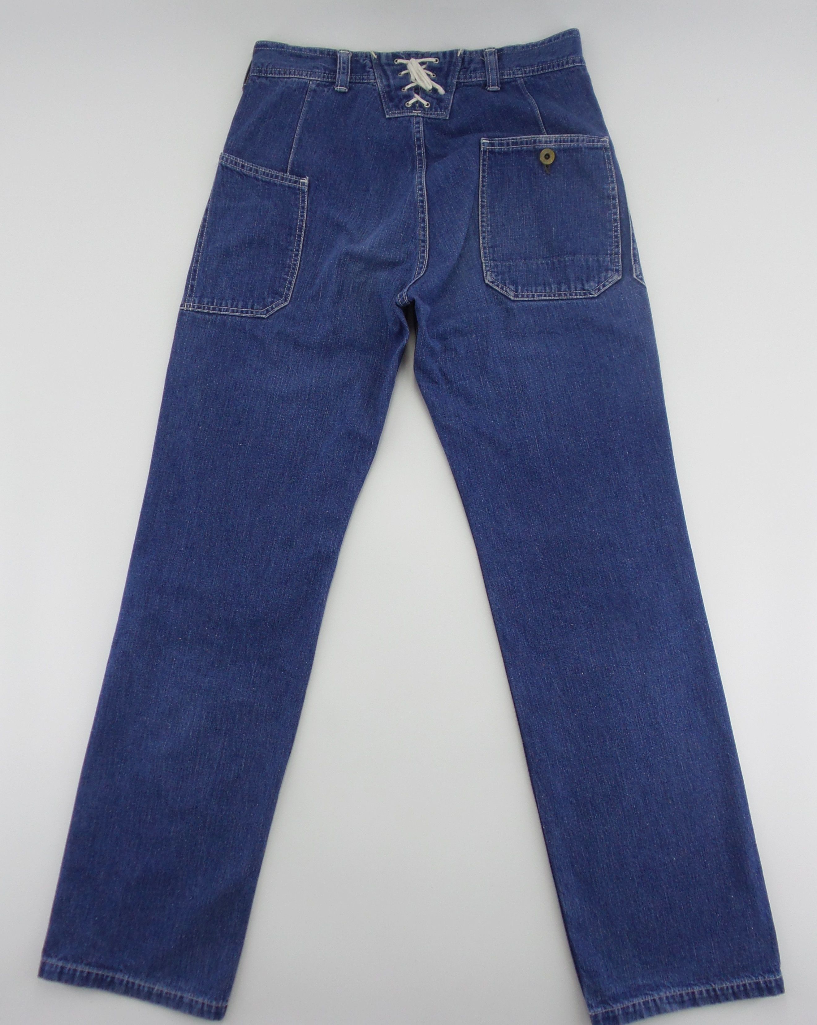 Japanese Brand × Spellbound Spellbound Blue Button Fly Light Weight Jeans W30xL42.5 Size US 30 / EU 46 - 8 Thumbnail