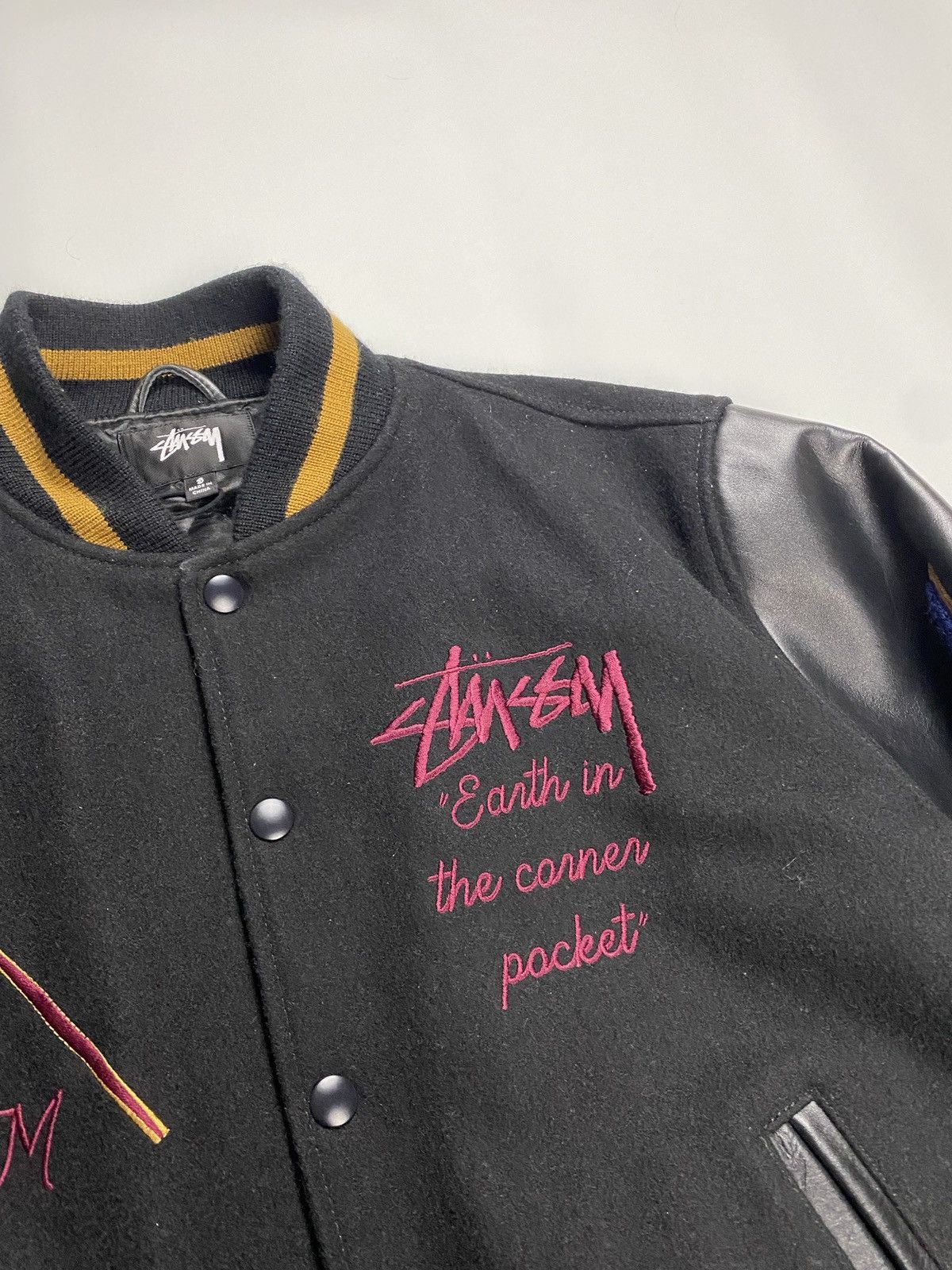 Stussy 40th anniversary billiard varsity jacket Size US S / EU 44-46 / 1 - 5 Thumbnail