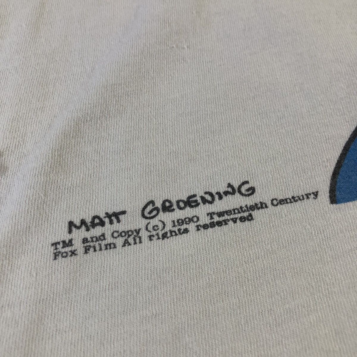 The Simpsons × Vintage Bart Simpson 1990 Big Print Mirror Vintage L/S T Shirt Size US L / EU 52-54 / 3 - 7 Thumbnail