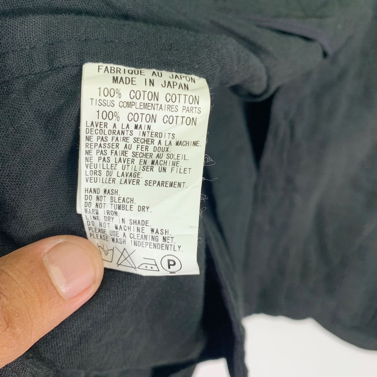 Limi Feu × Y's × Yohji Yamamoto Japanese Brand Y’s Yohji Yamamoto Size M / US 6-8 / IT 42-44 - 9 Thumbnail