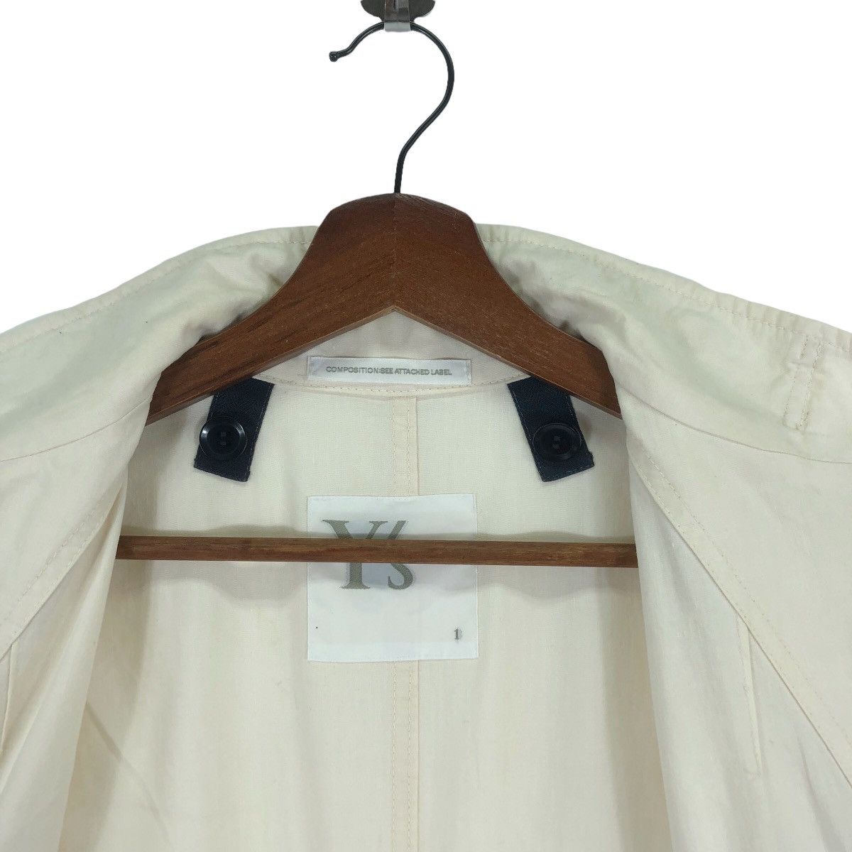 Y's × Yohji Yamamoto Vintage Japanese Brand Y’s Yohji Yamamoto Coat Blazer Size US S / EU 44-46 / 1 - 6 Thumbnail