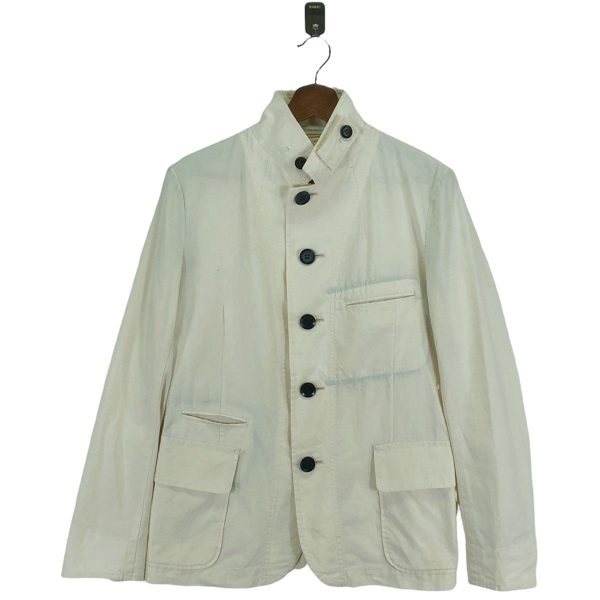 Y's × Yohji Yamamoto Vintage Japanese Brand Y’s Yohji Yamamoto Coat Blazer Size US S / EU 44-46 / 1 - 1 Thumbnail